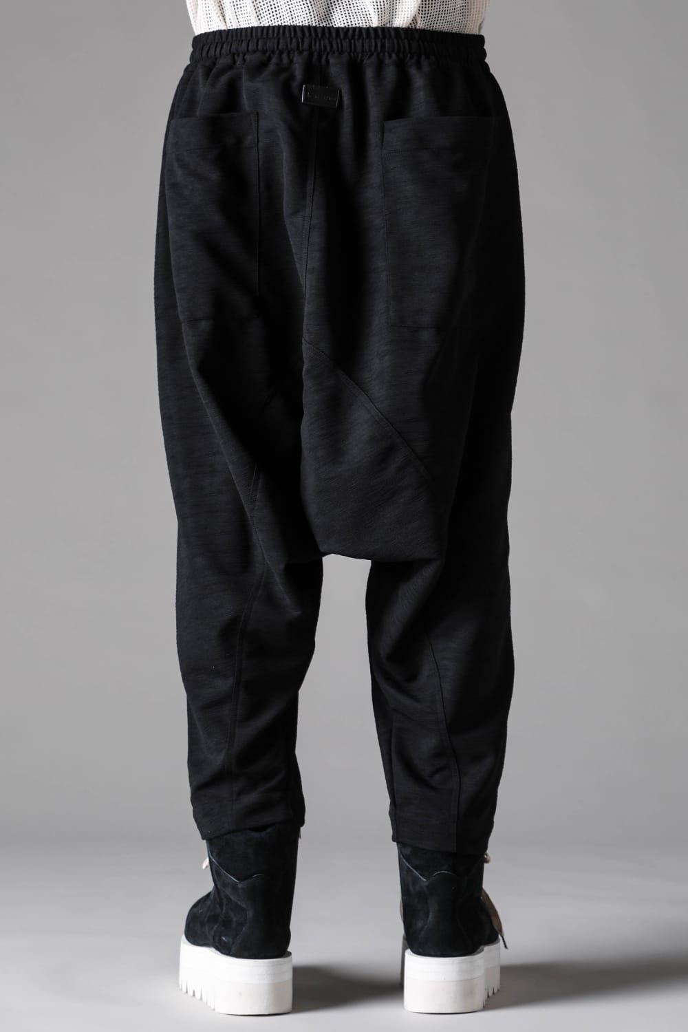 《2027SS先行予約》Sarrouel Esay Pants"Black" / サルエルイージーパンツ"ブラック"