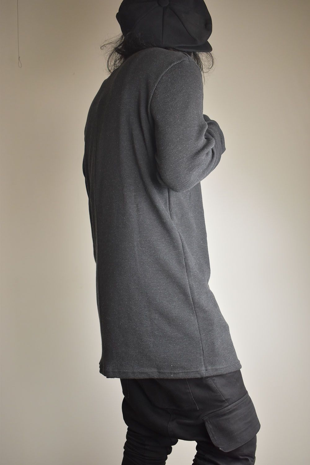 Crew Neck Top"D.Grey" / クルーネックトップ"ダークグレー"
