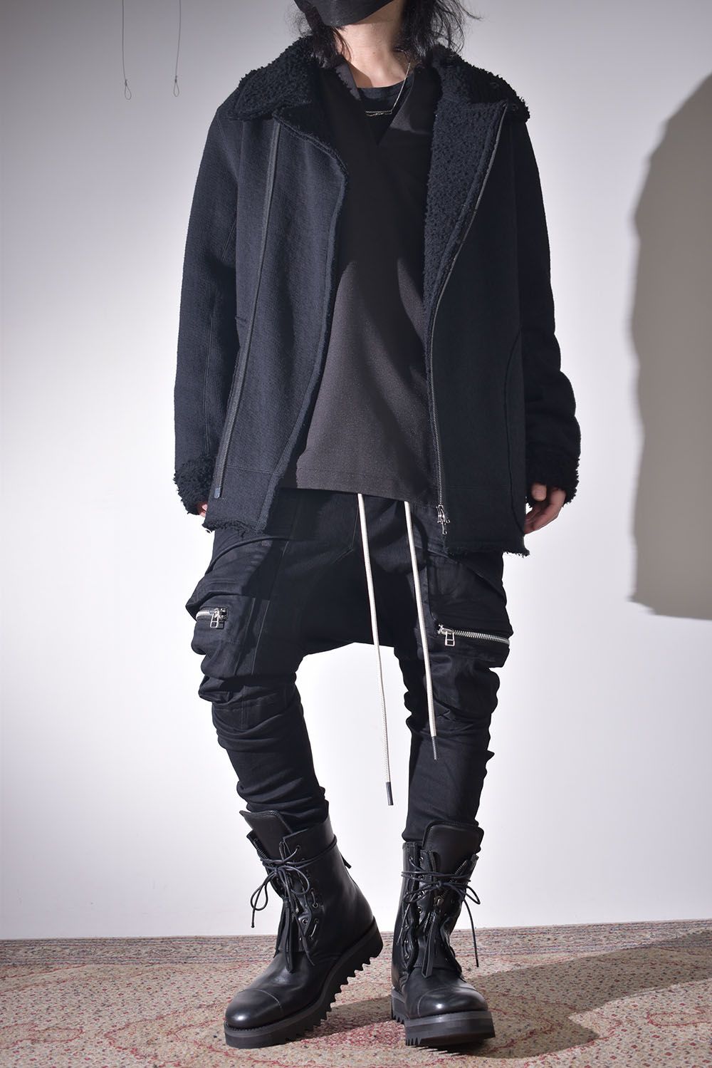 ライトな着心地で暖かく