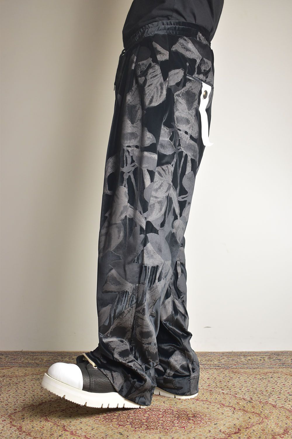 Tuck Easy Pants"Black" / タックイージーパンツ"ブラック"