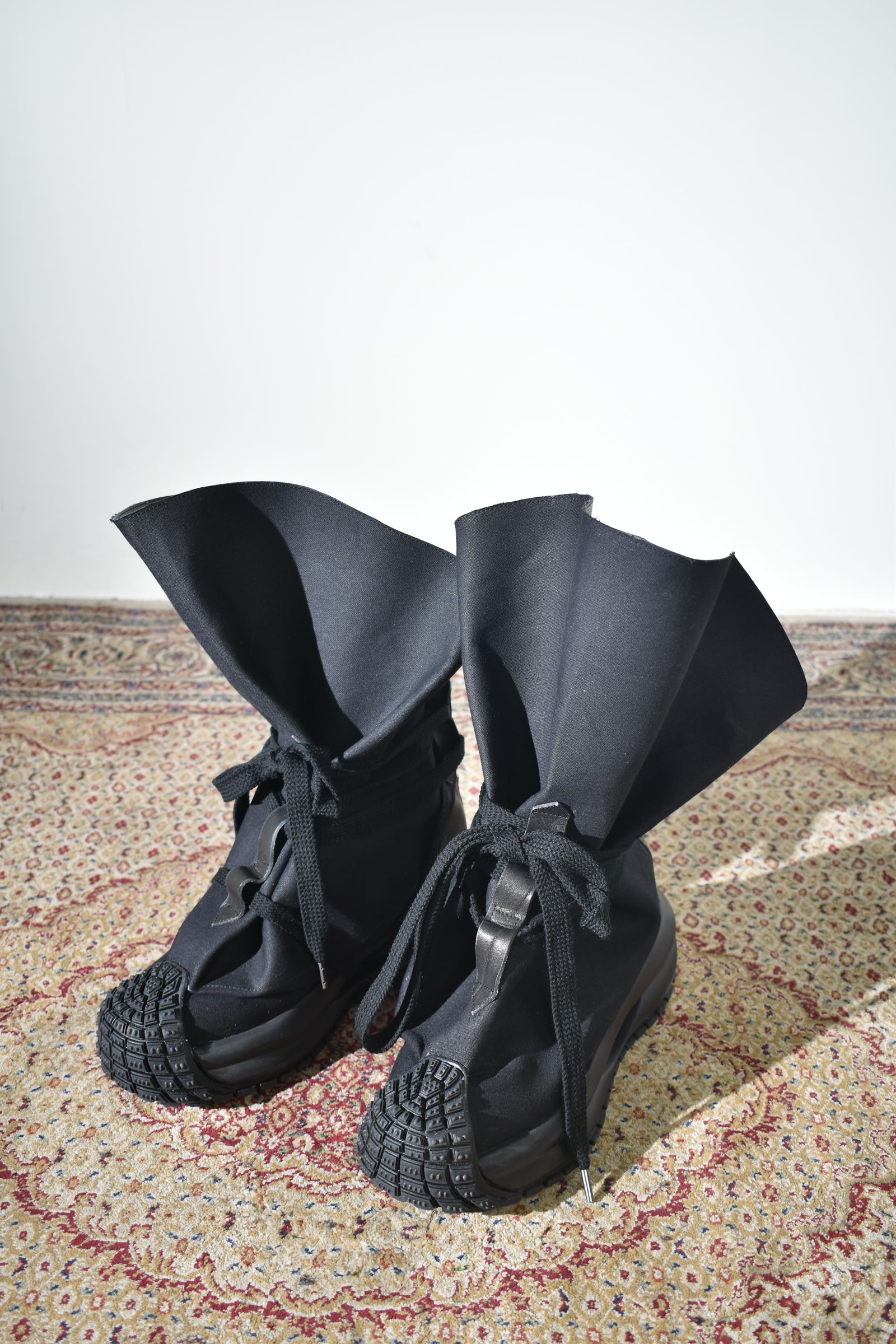 Magarimono collabo Sack Boots"Black" / MAGARIMONO コラボ サックブーツ"ブラック"