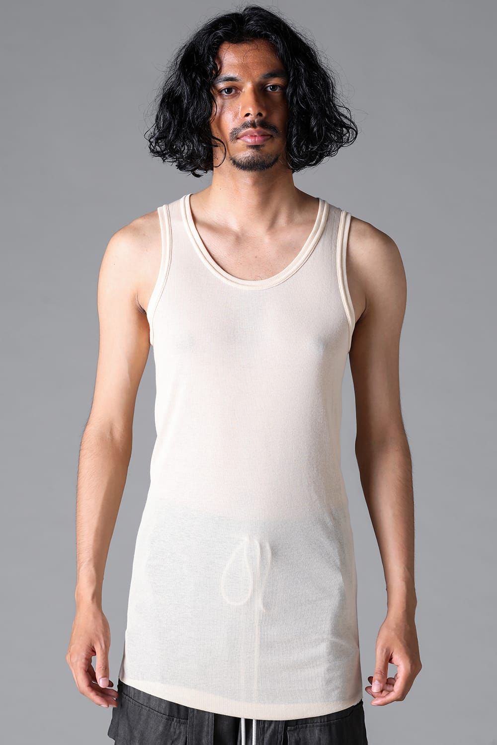 《2026SS先行予約》Rib Tank Top"Black / White / Stone / Greige / Sand" / リブタンクトップ"ブラック/ホワイト/ストーン/グレージュ/サンド"