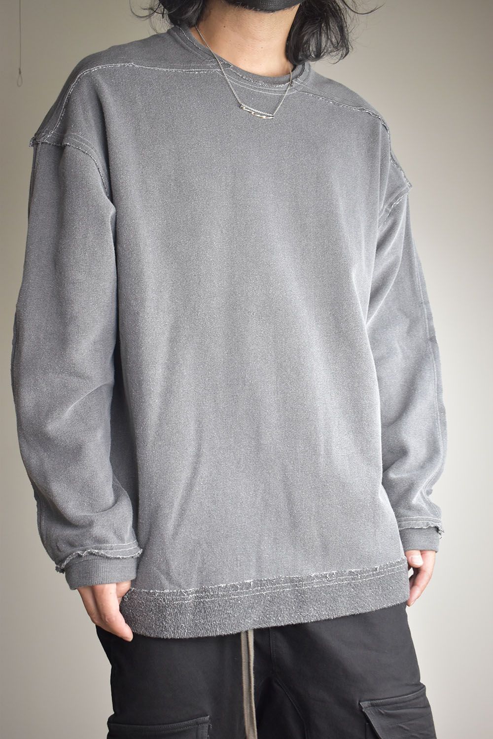 Painter Sweat Pullover"Grey" / ピグメントスウェットプルオーバー"グレー"