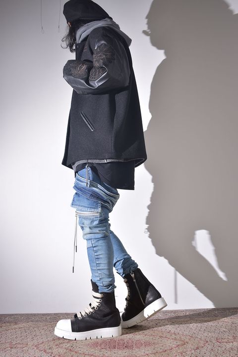 インディゴ × ピグメントグレー