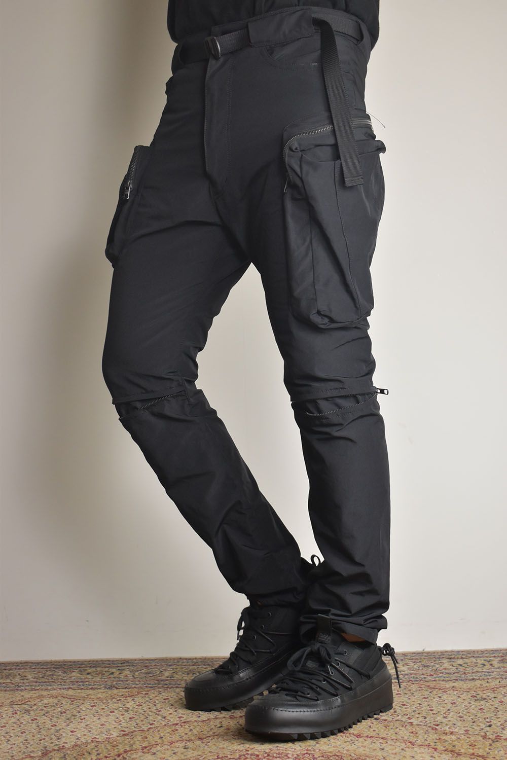 Slim Cargo Pants"Black" / スリムカーゴパンツ"ブラック"