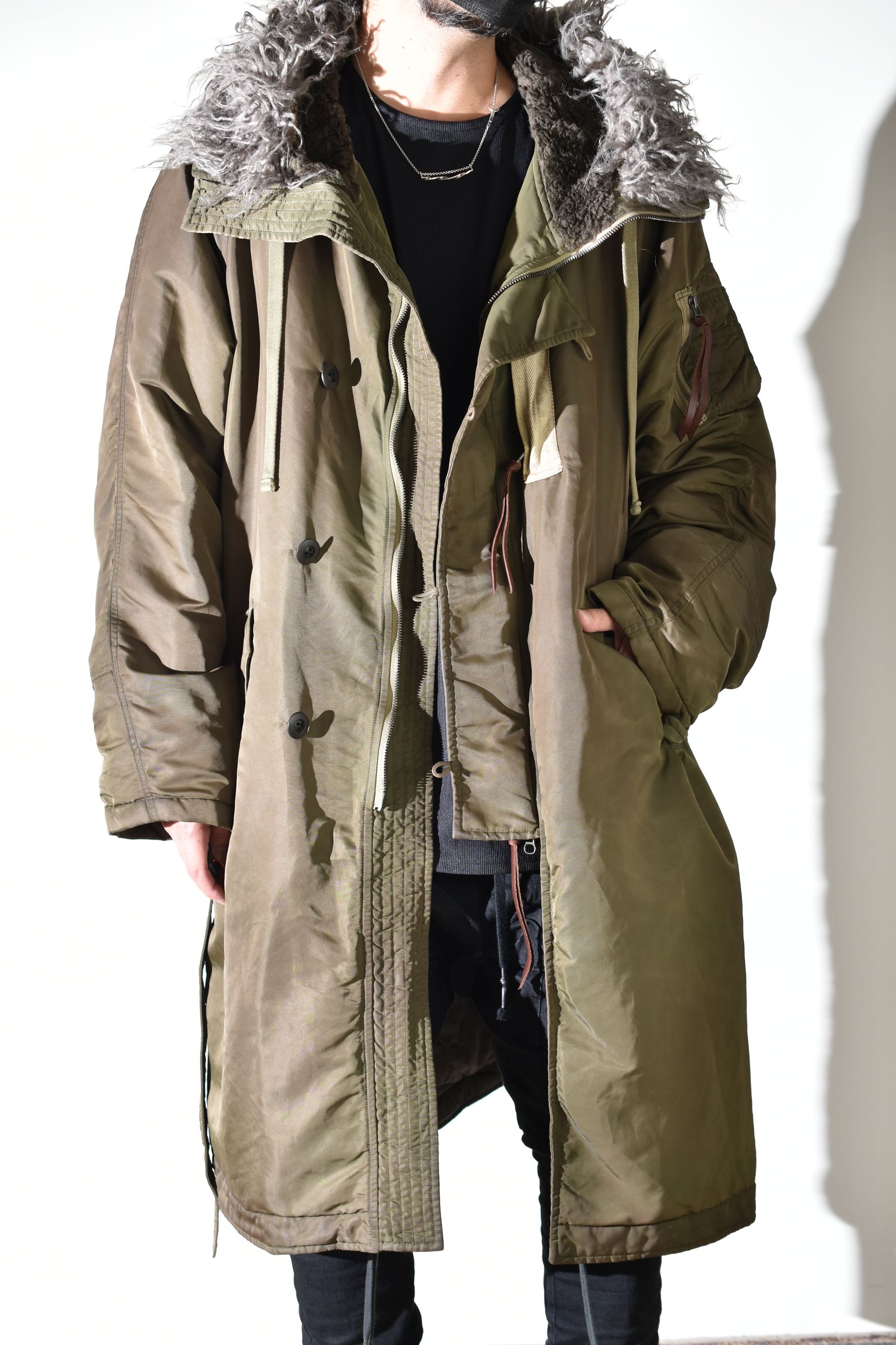 N-3B Coat "Olive Drab" / N-3Bコート "オリーブドラブ"