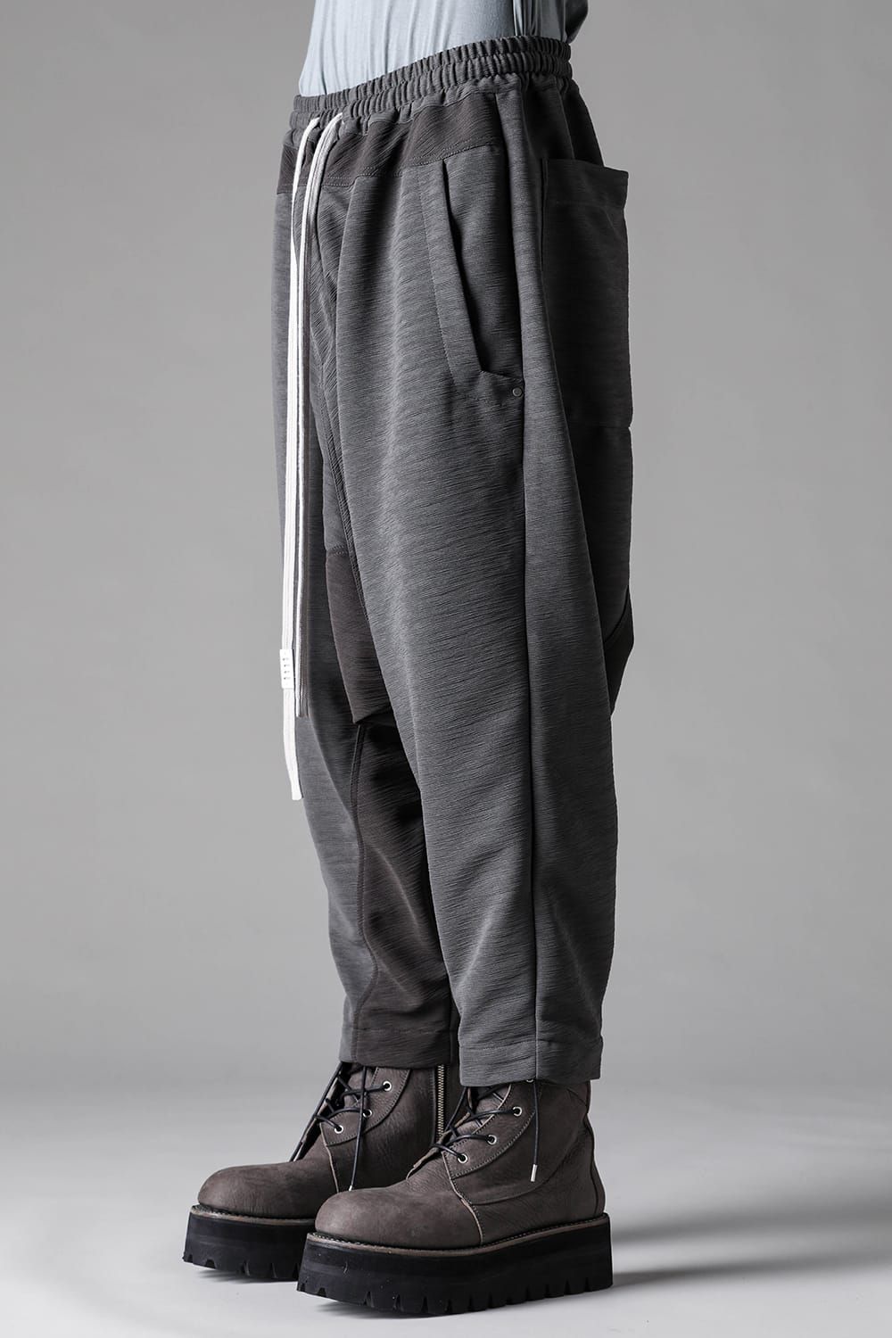 《2027SS先行予約》Sarrouel Esay Pants"Khaki" / サルエルイージーパンツ"カーキ"