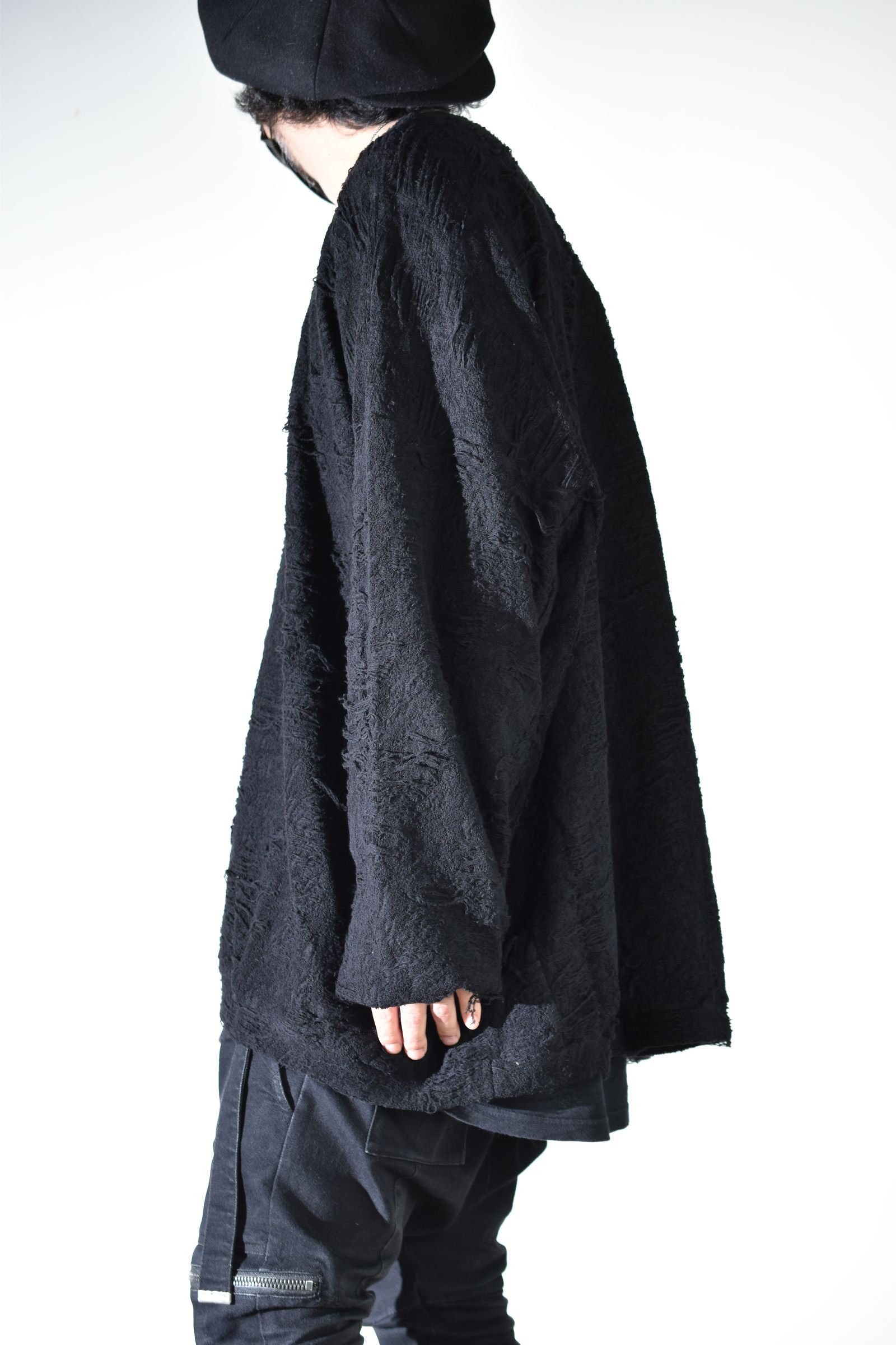 Extreme Over Sized Pullover"Black " / エクストリームオーバーサイズプルオーバー"ブラック"