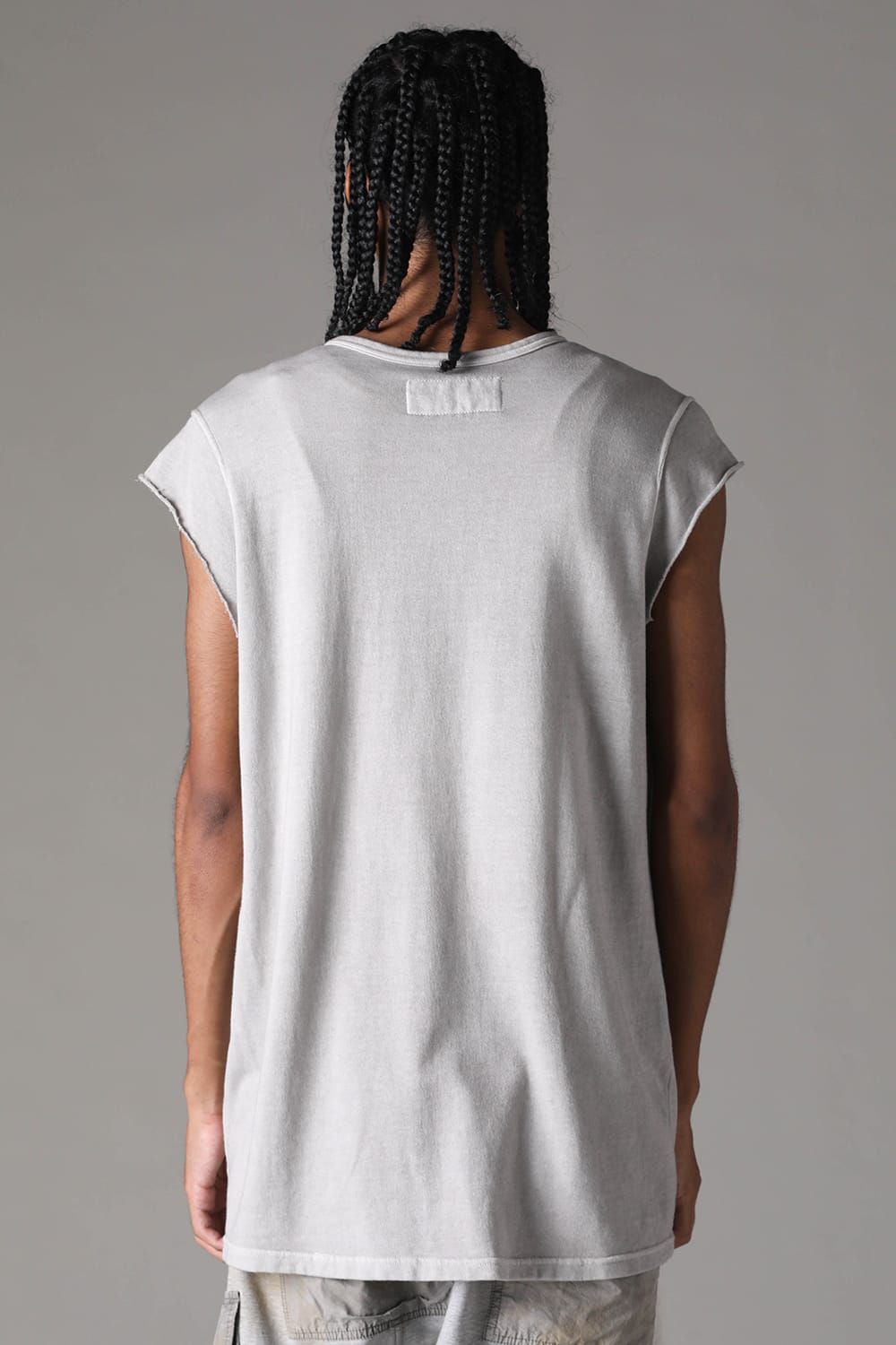 《2027SS先行予約》Sumi Dyed Tank Top"L.Grey / Grey / D.Grey" / 墨染タンクトップ"ライトグレー / グレー /ダークグレー"