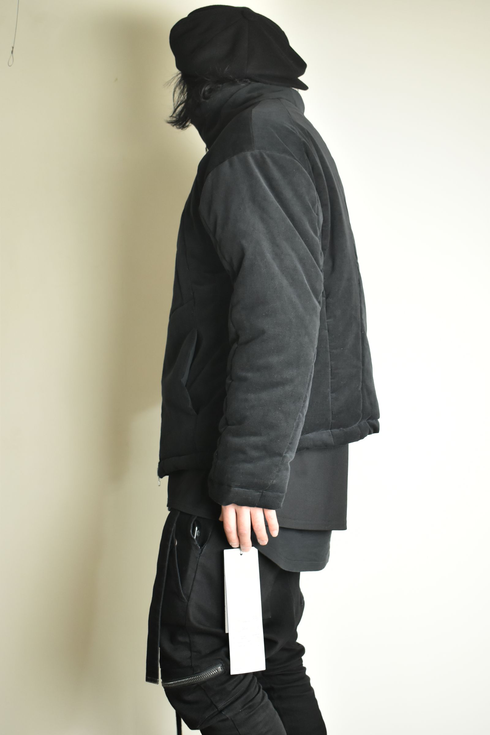 《2026AW先行予約》Corduroy Padded Blouson "Black" / コーデュロイパデッドブルゾン"ブラック"