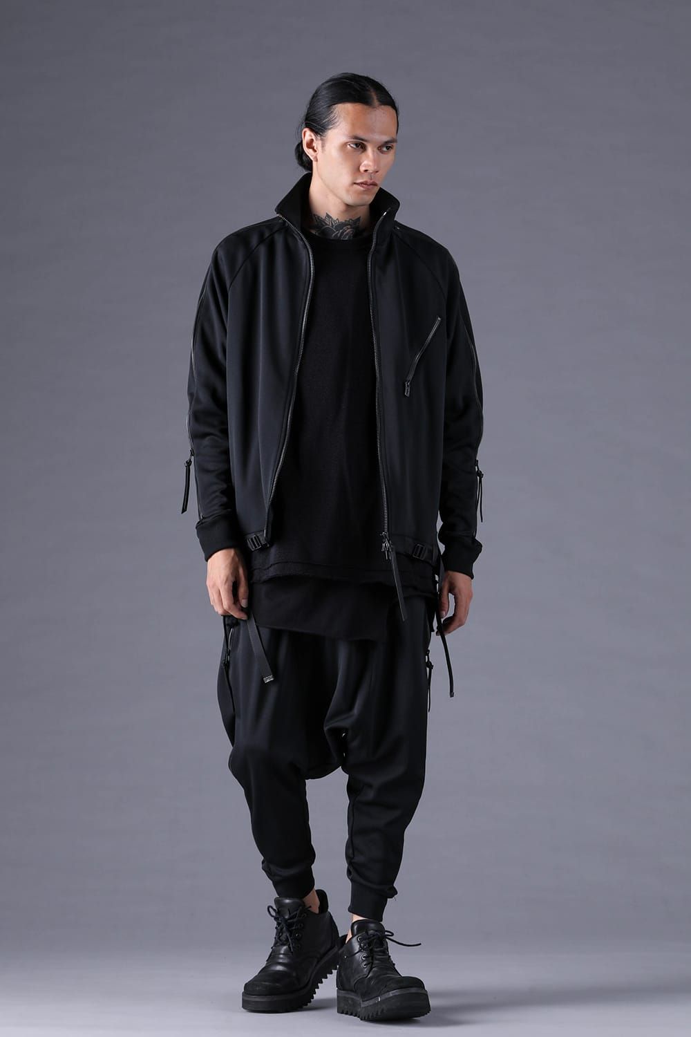 《2027SS先行予約分》Zip Line Track Jacket"Black" / ジップライントラックジャケット"ブラック"