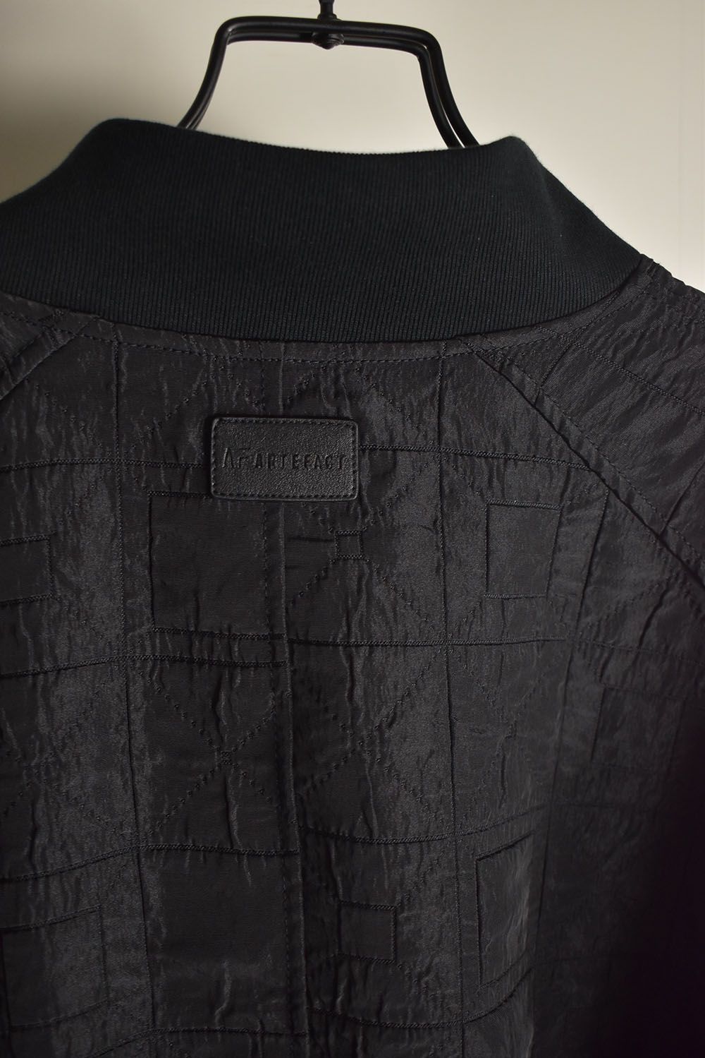 Geometry Jumbo MA-1 Blouson"Black" / ジオメトリージャンボMA-1ブルゾン"ブラック"