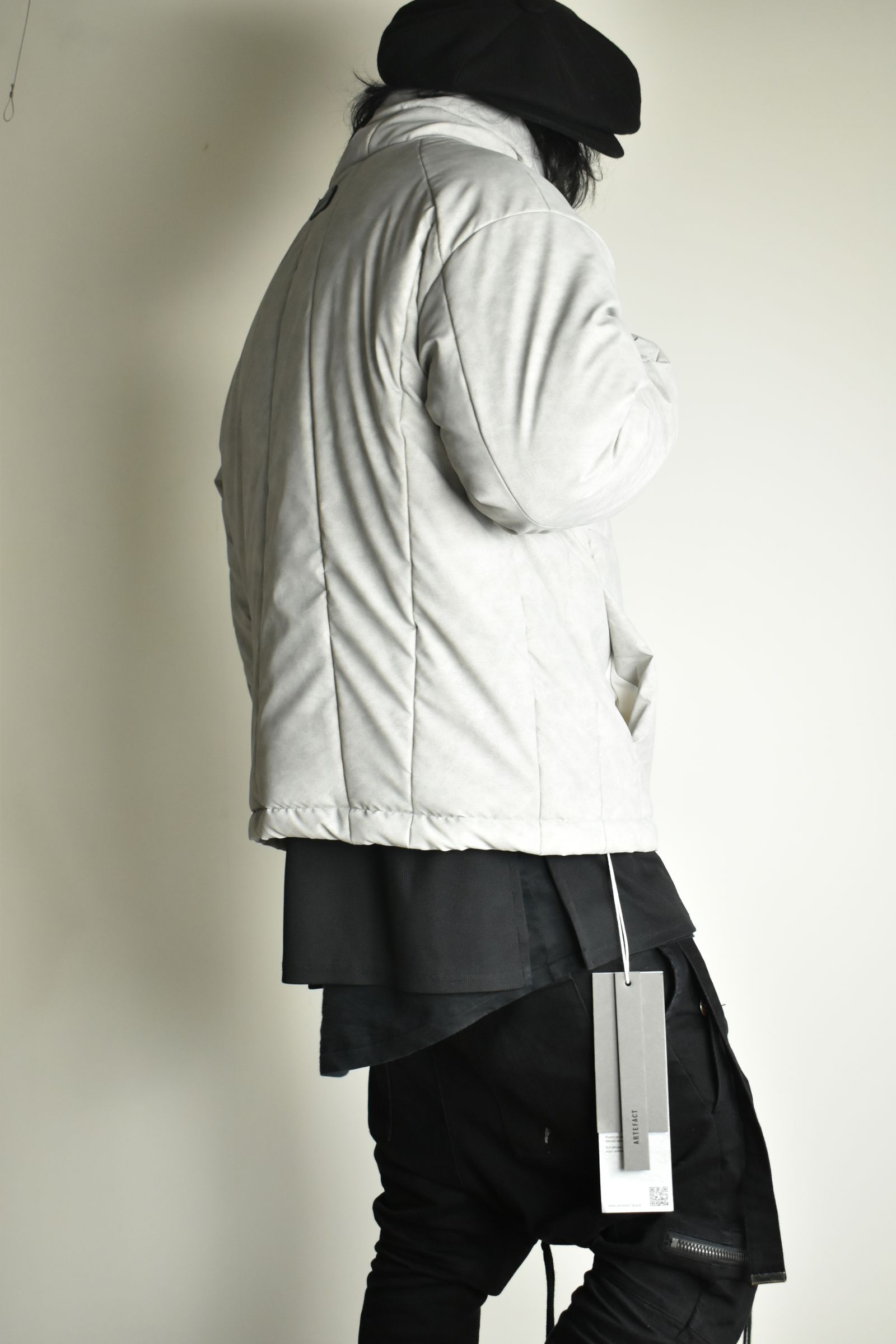 《2026AW先行予約》Padded Blouson "Smoke Black / L.Grey" / パデッドブルゾン"スモークブラック / ライトグレー"