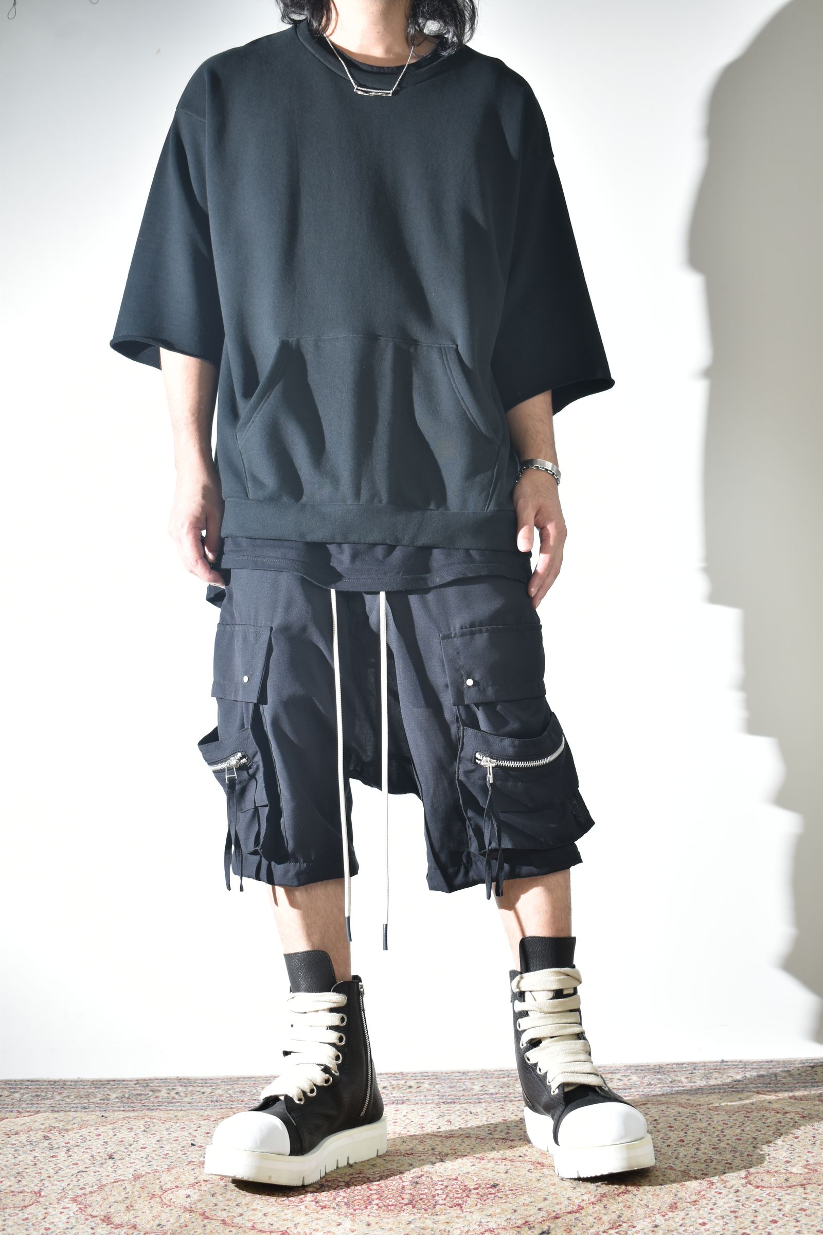 夏にも使えるスウェット