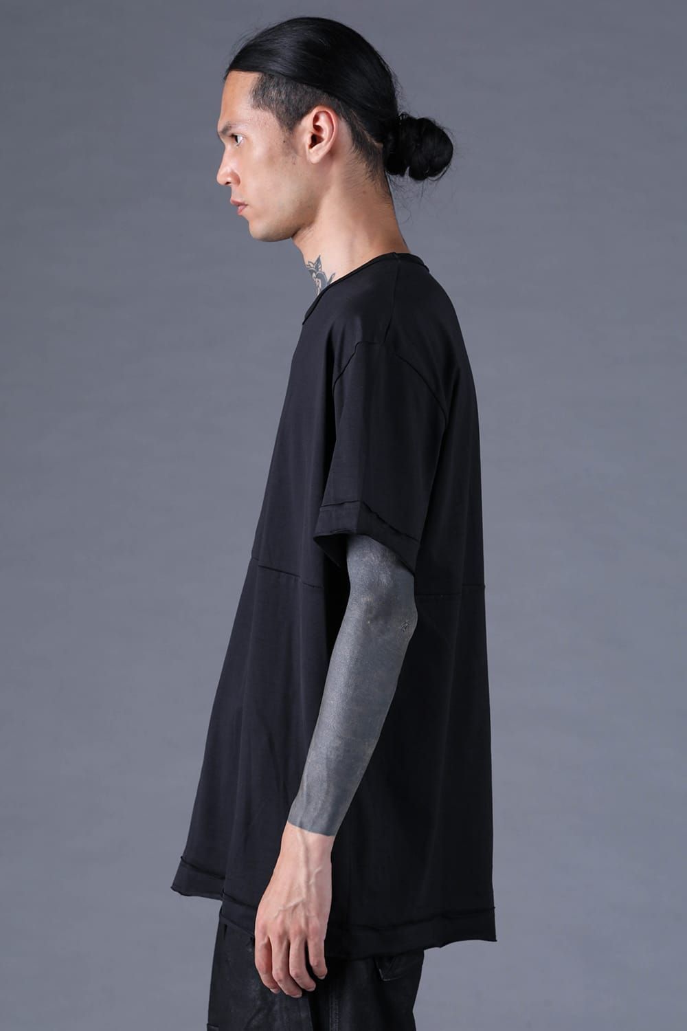 《2027SS先行予約分》100/3 Cotton S/ST T-Shirt"Black" / 100/3天竺ショートスリーブTee"ブラック"