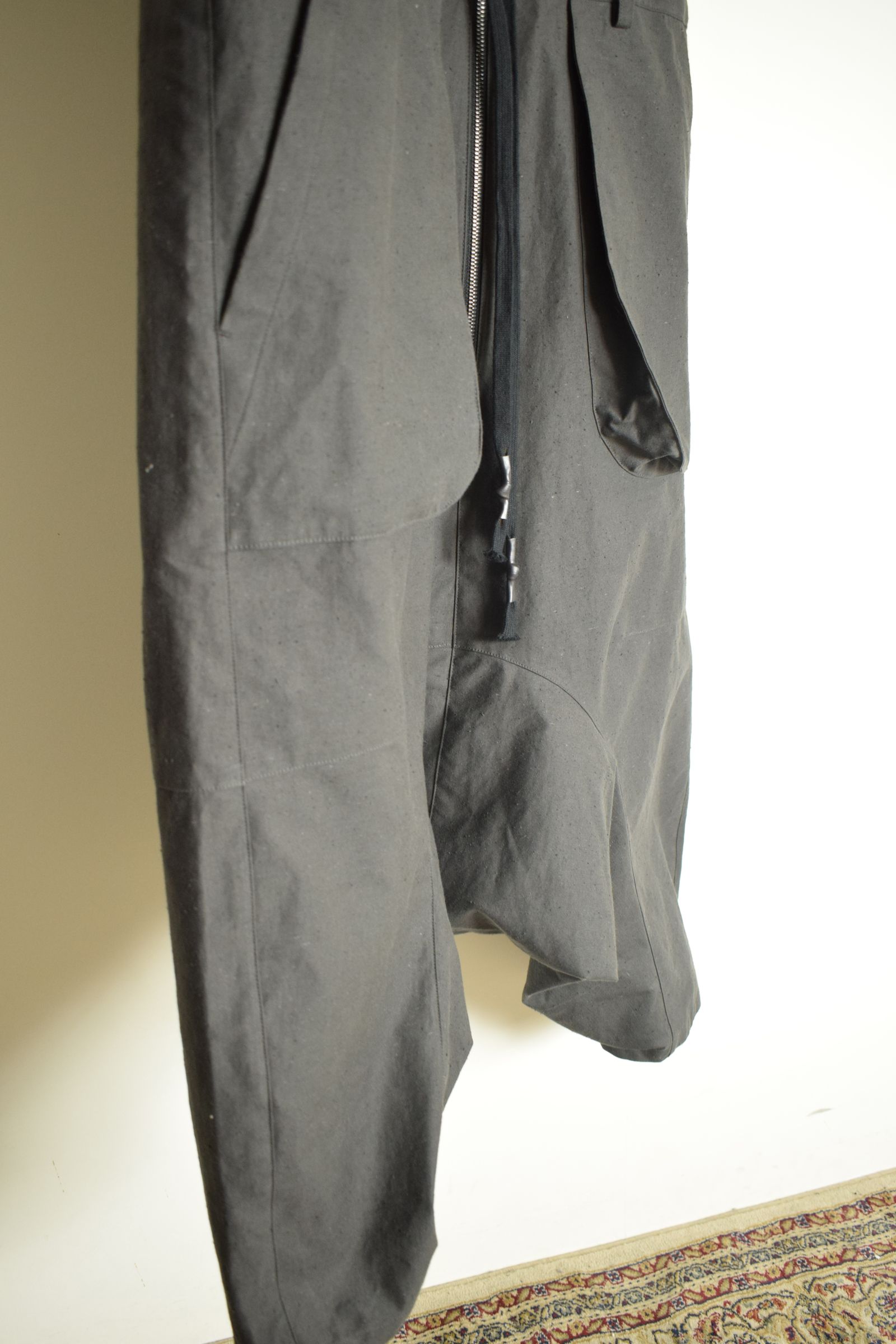 Deep Crotch Over All"Charcoal" / ディープクロッチオーバーオール"チャコール"