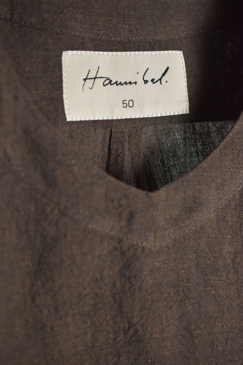 Tunic Shirt"Walnut"/チュニックシャツ"ウォルナット"