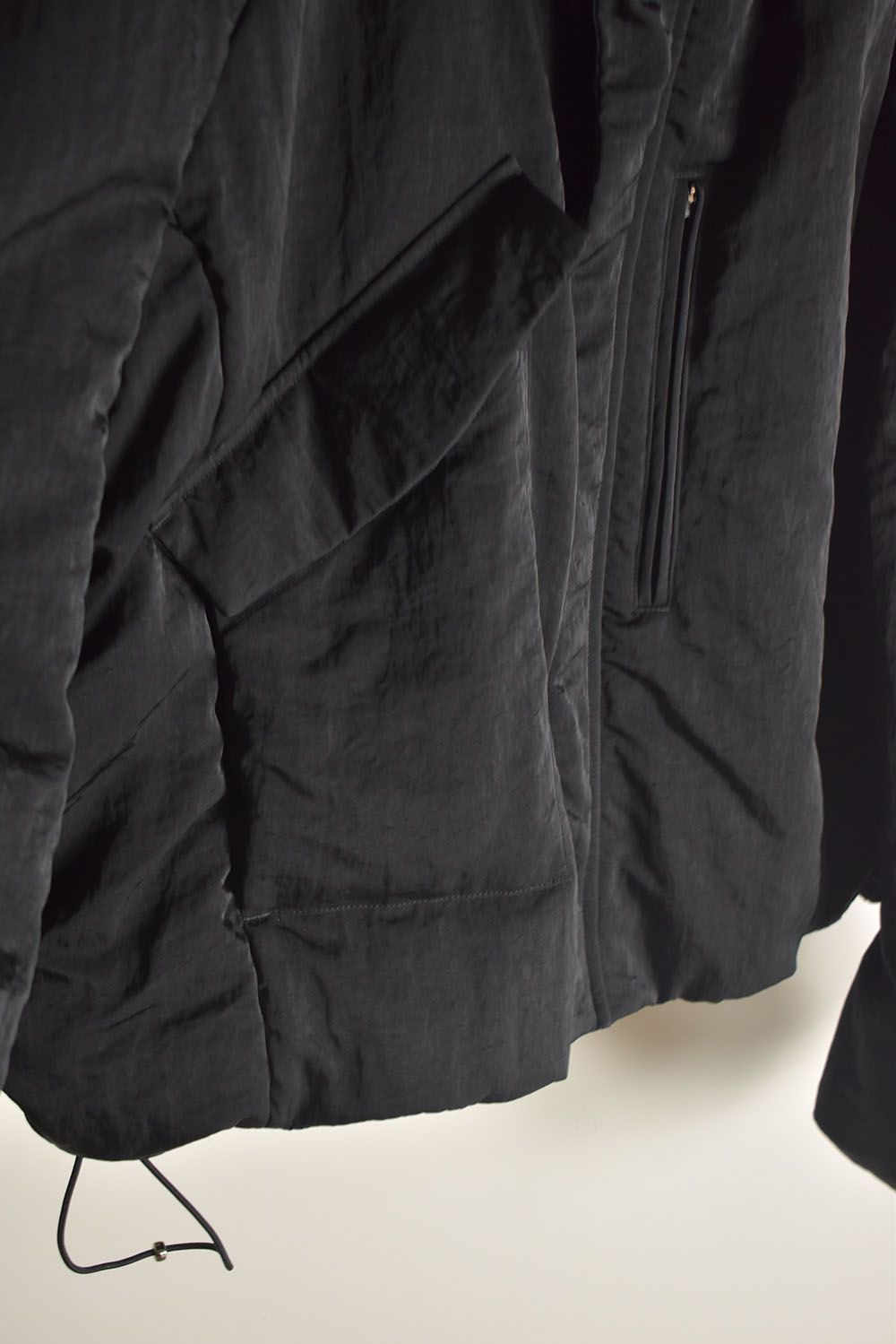 Padding Short Blouson"Black" / パディングショートブルゾン"ブラック"