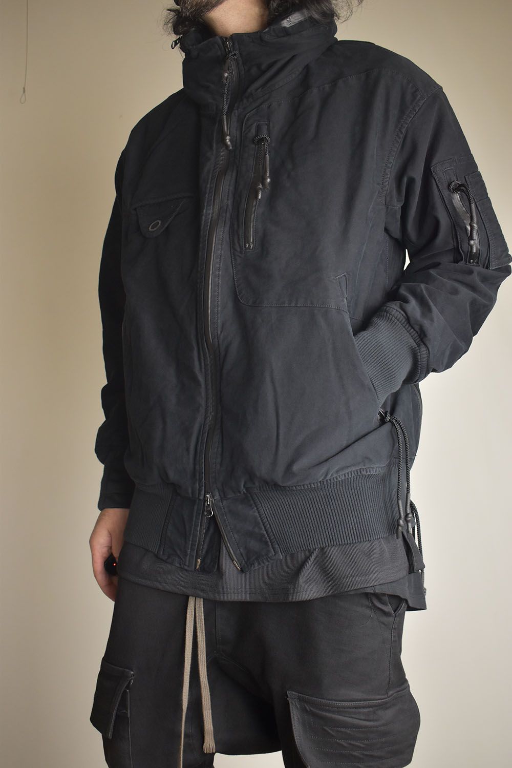 Bomber Jacket"Black" / ボンバージャケット"ブラック"