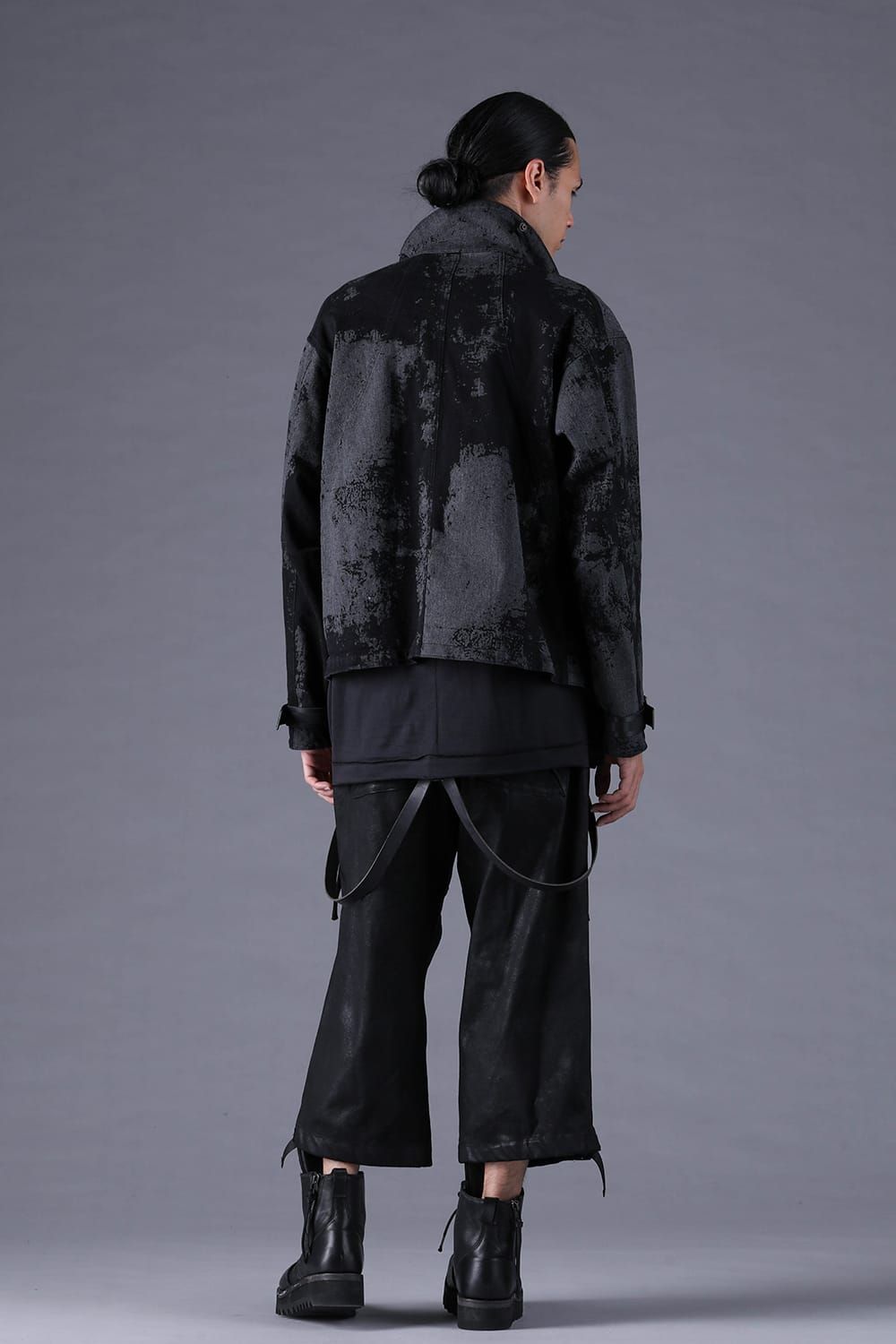 《2027SS先行予約分》Brushed-Coated Work Jacket"Black" / ブラッシュコーティングワークジャケット"ブラック"