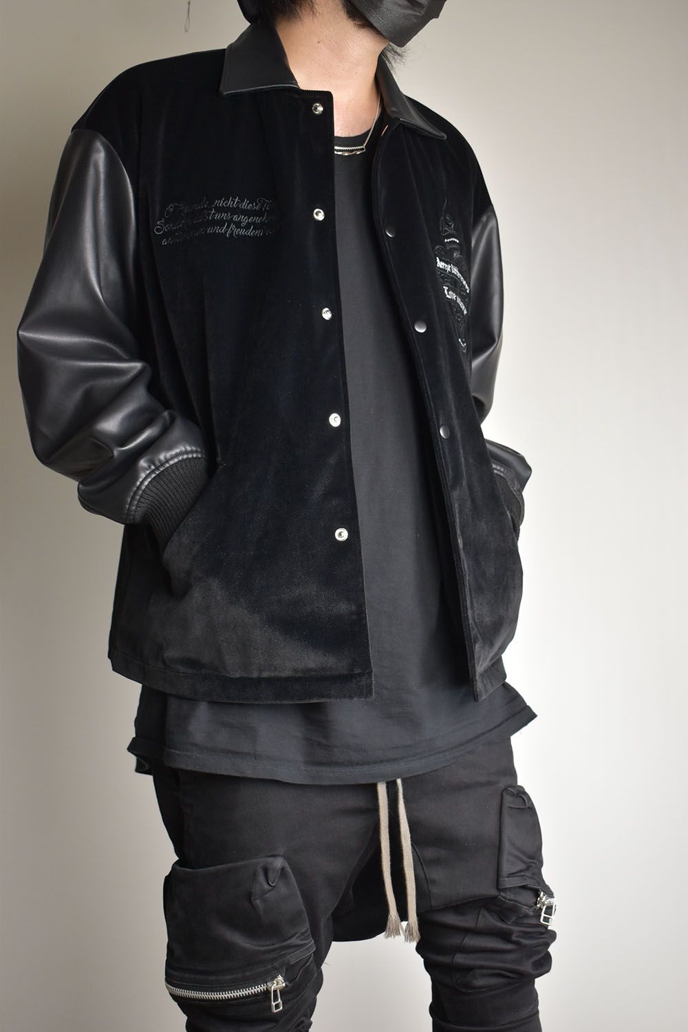 Two Face Coach Jacket"Black" / ツーフェイスコーチジャケット"ブラック"