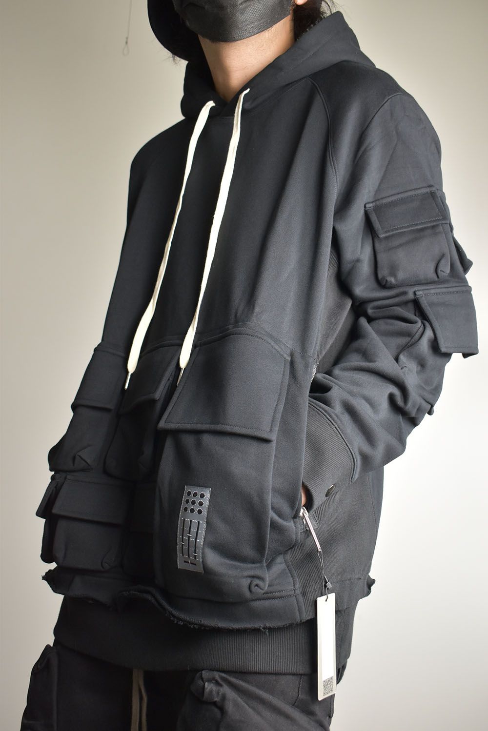 Basic Hoodie Pull"Black" / ベーシックフーディプル"ブラック"