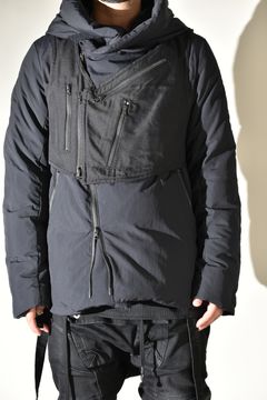 Multi Zip Down Parka Jacket (with Vest)"Black" / マルチジップダウンパーカージャケット(ベスト付き)"ブラック"
