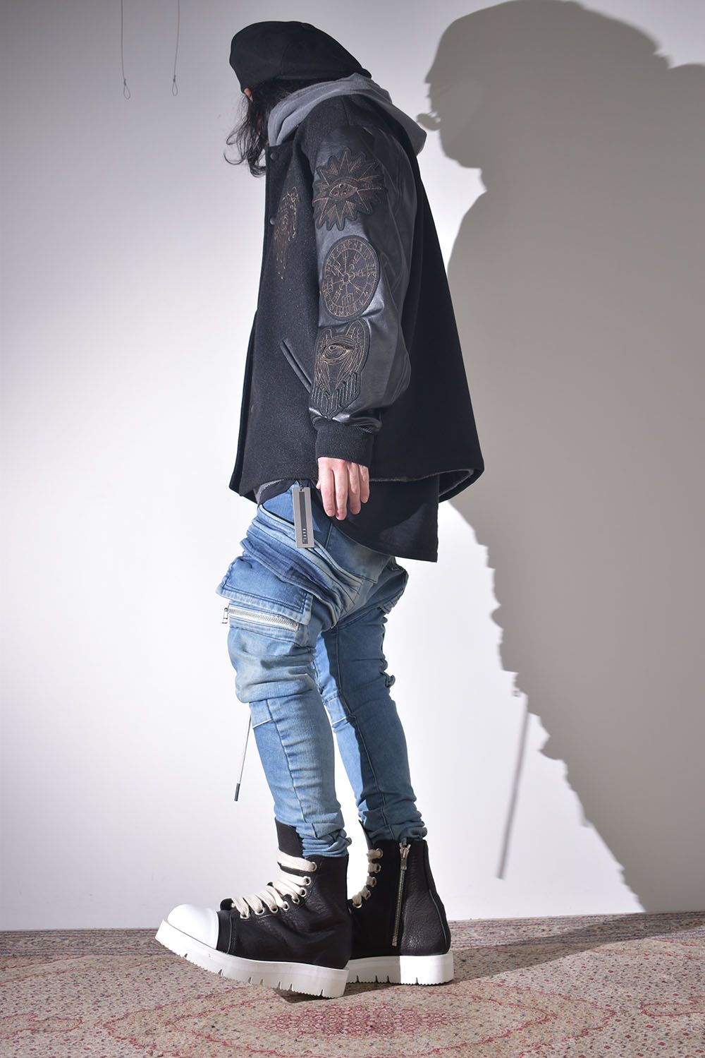 インディゴ × ピグメントグレー