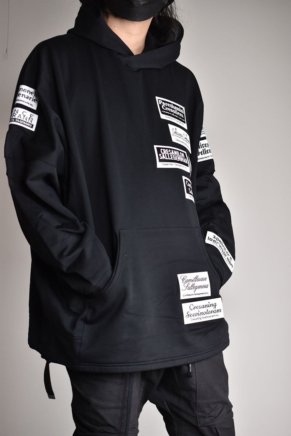 Over Sized Parka With Multi Patches
