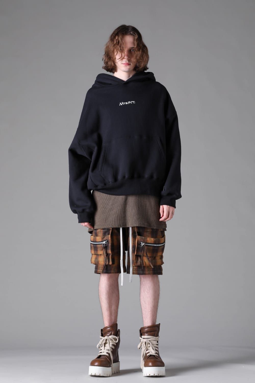 《2026AW先行予約》Printed Hoodie"Black" / プリントフーディ"ブラック"