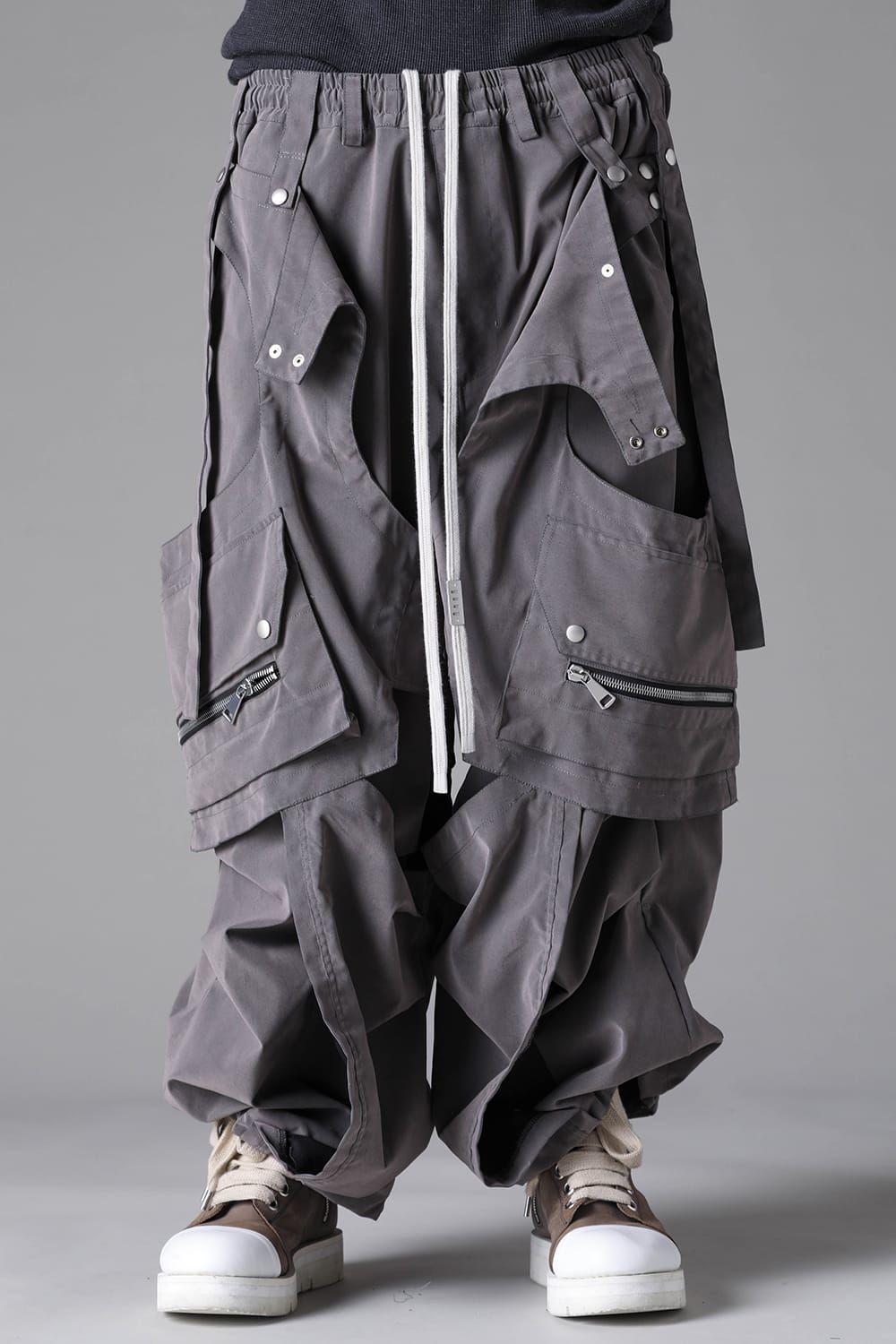 《2026AW先行予約》Parachute Cargo Pants"Black / Grey / Taupe" / パラシュートカーゴパンツ "ブラック / グレー /トープ"
