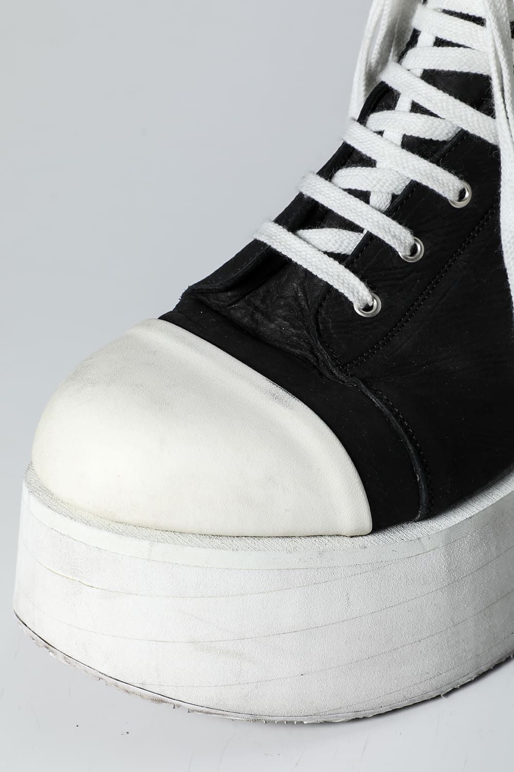 Platform Hi-cut Sneakers"Black×White"/プラットホームハイカットスニーカー"ブラック×ホワイト"