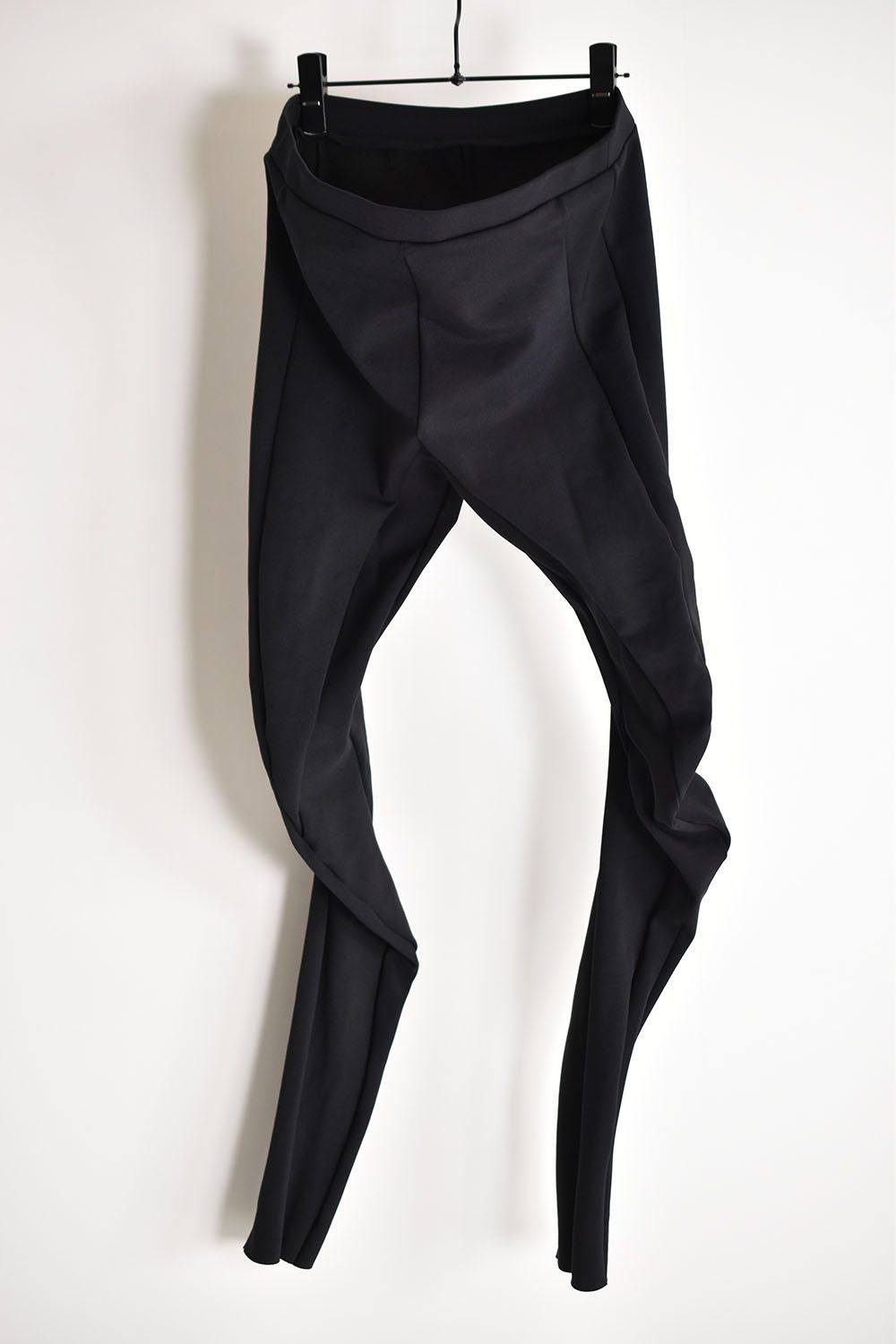 Layered Shorts Long Pants"Black"/レイヤードショーツロングパンツ"ブラック"