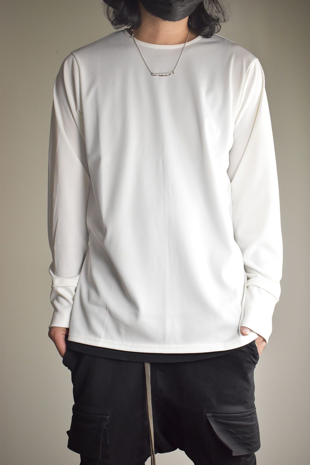 Base Layer Crew Neck "White" / ベースレイヤークルーネック"ホワイト"