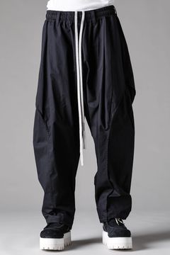 《2027SS先行予約》Side Tuck Tapared Pants"Black" / サイドタックテーパードパンツ"ブラック"