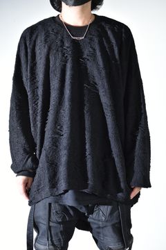 Extreme Over Sized Pullover"Black " / エクストリームオーバーサイズプルオーバー"ブラック"