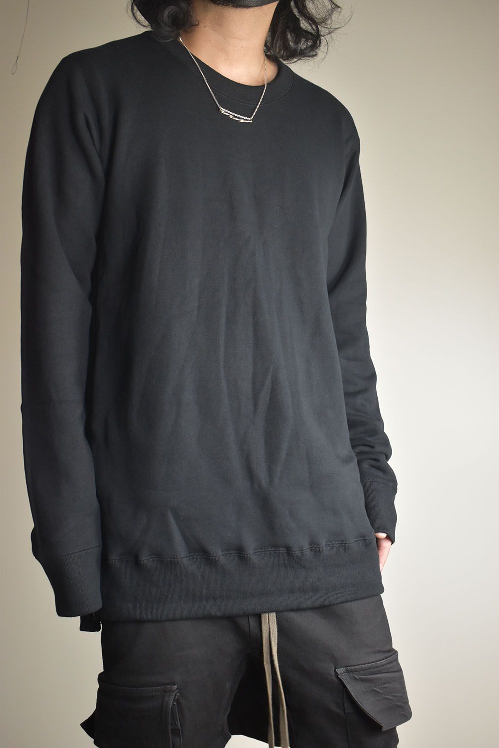 Over Sized Pullover"Black" / オーバーサイズプルオーバー"ブラック"