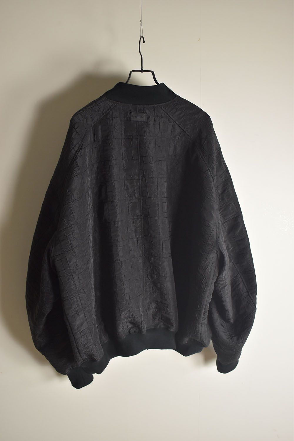 Geometry Jumbo MA-1 Blouson"Black" / ジオメトリージャンボMA-1ブルゾン"ブラック"