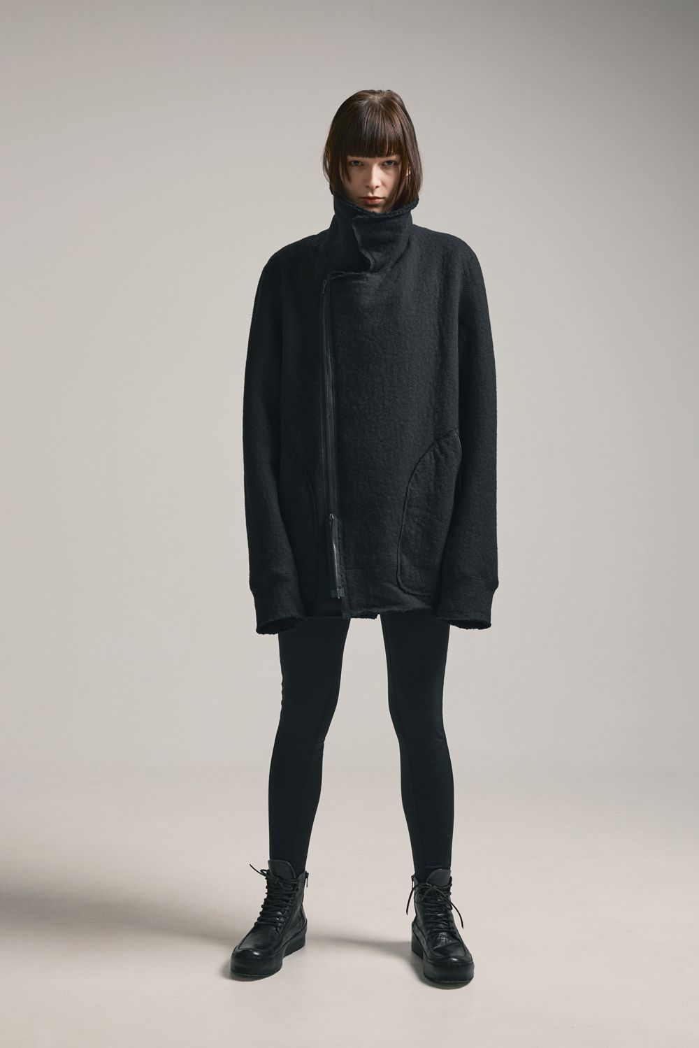 Dread Boa Zip Up Jacket"Black" / ドレッドボアジップアップジャケット"ブラック"