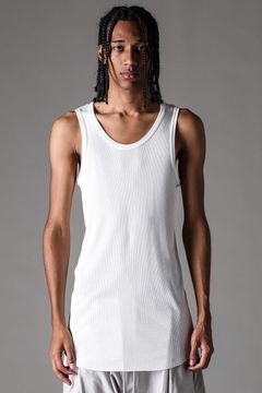 《2027SS先行予約》Regular Rib Tank Top"Ivory" / レギュラーリブタンクトップ "アイボリー"