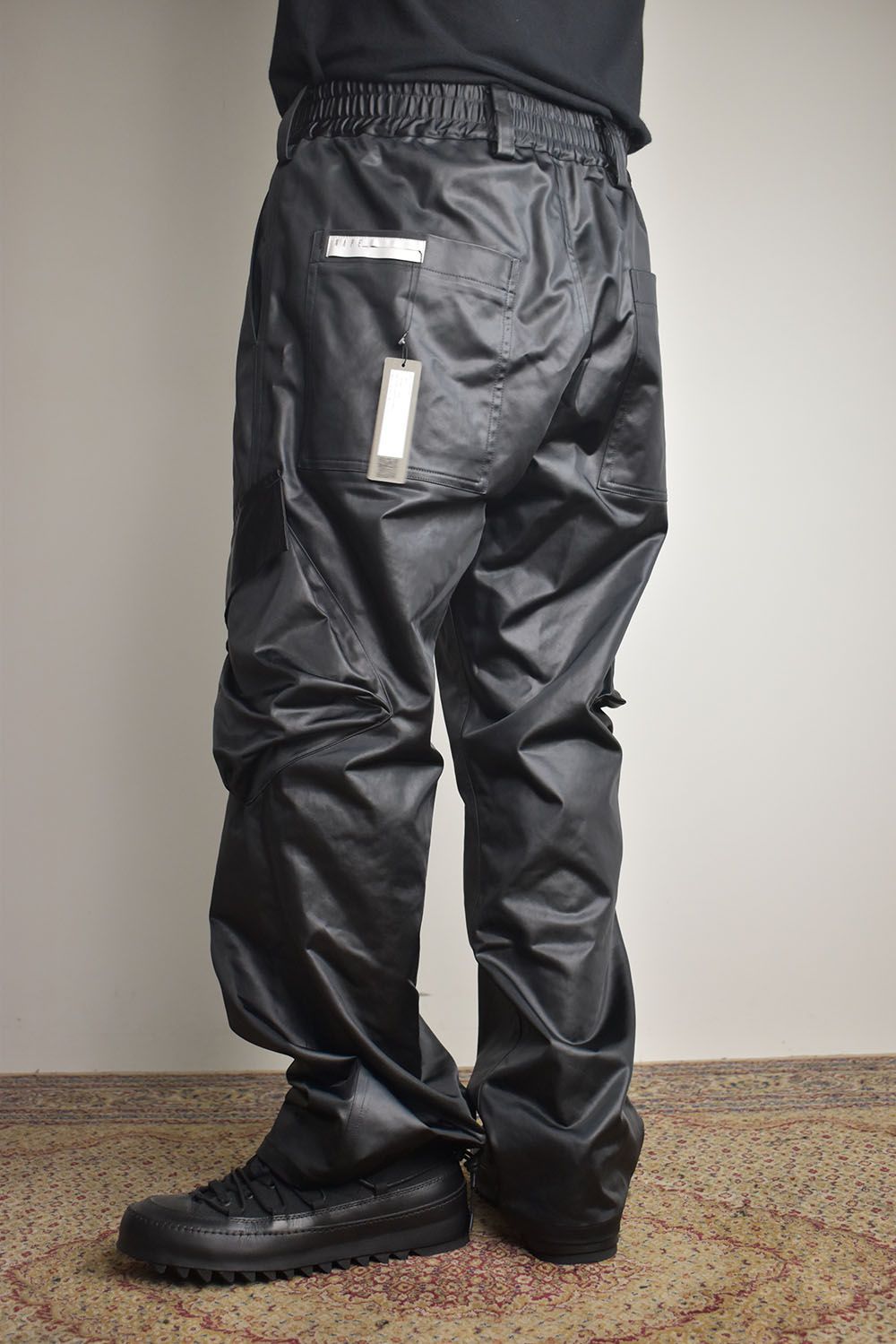 Heavy Satin Cargo Pants"Black" / ヘビーサテンカーゴパンツ"ブラック"