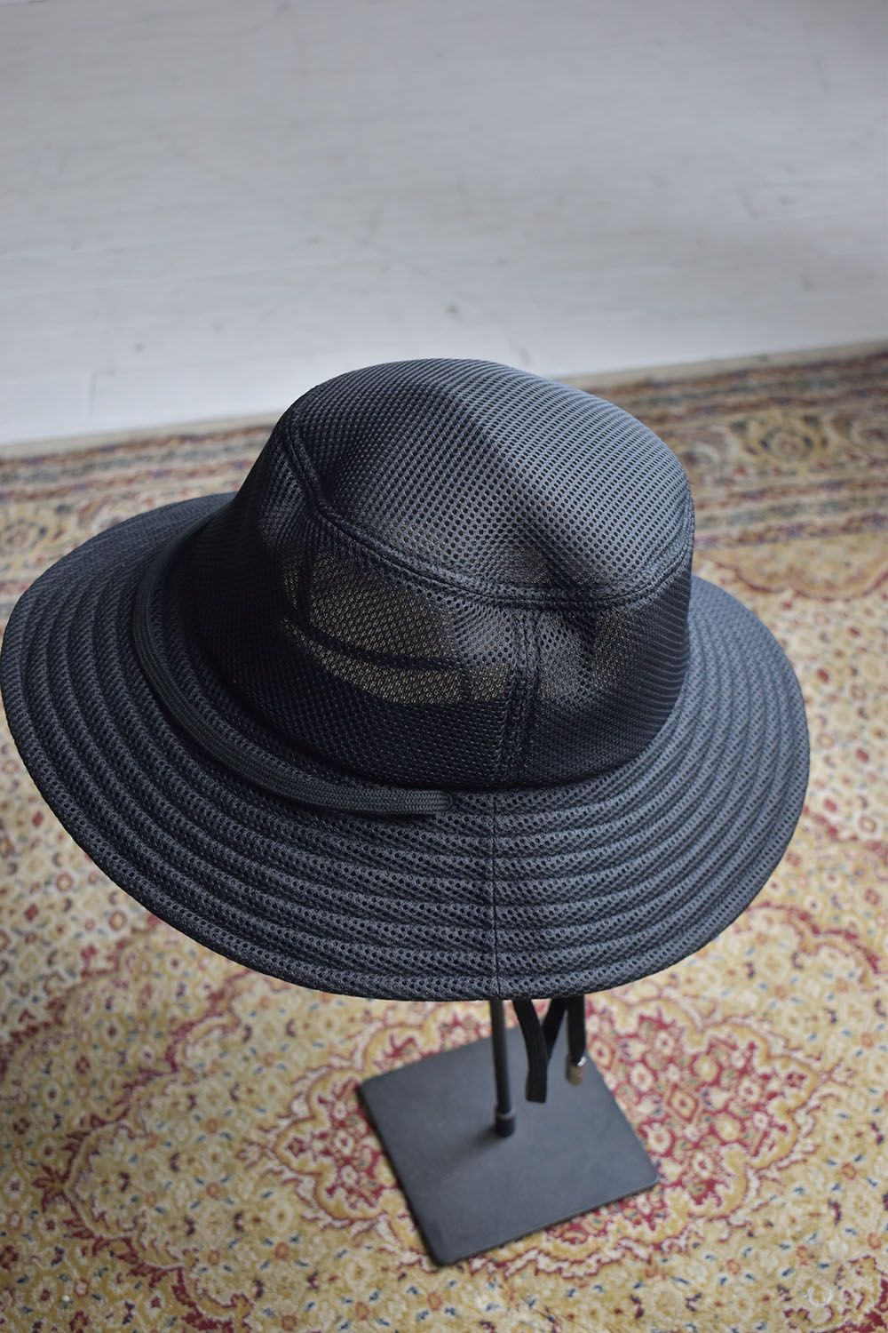Mesh Safari Hat"Black"/メッシュサファリハット"ブラック"