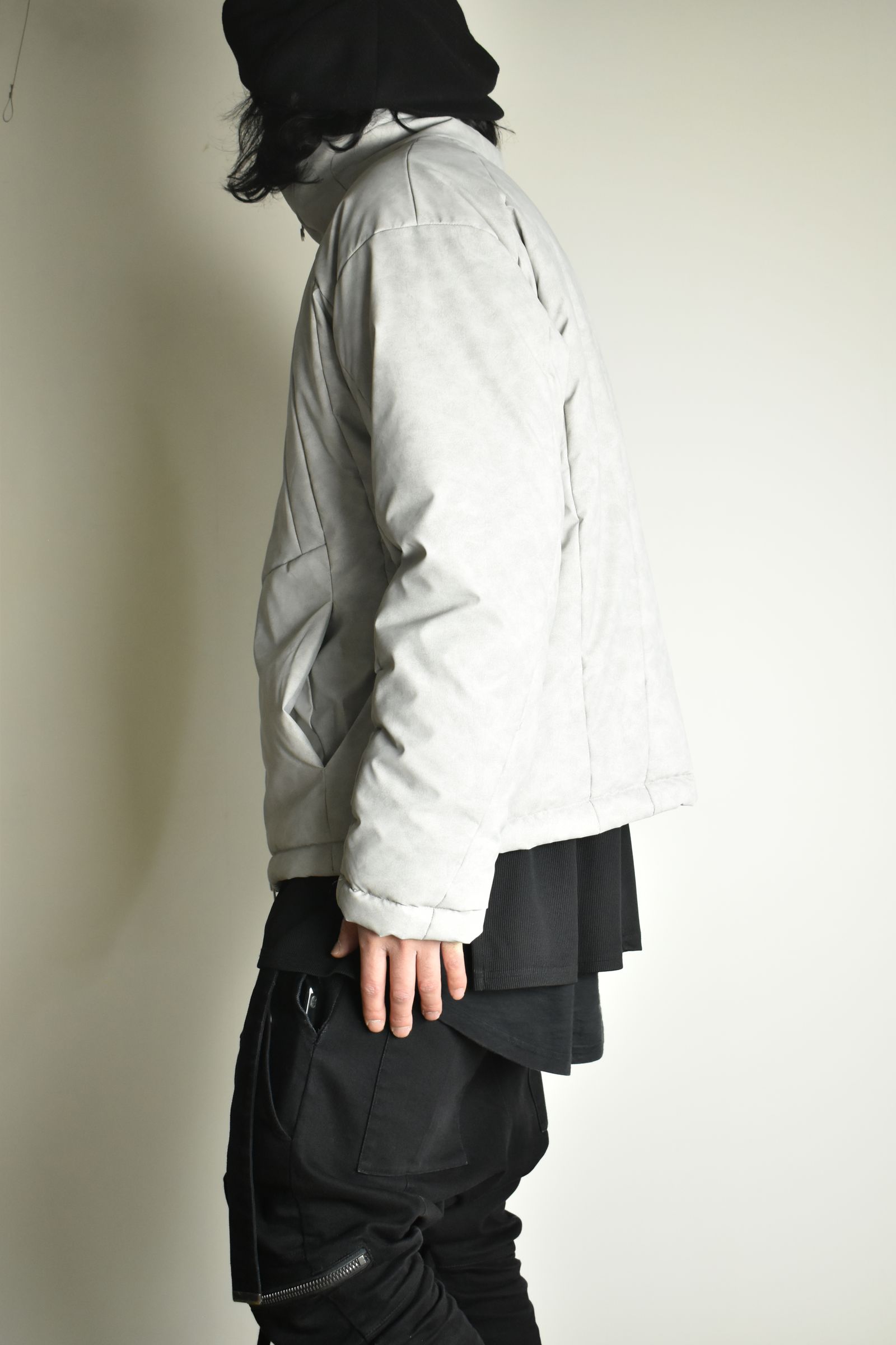 《2026AW先行予約》Padded Blouson "Smoke Black / L.Grey" / パデッドブルゾン"スモークブラック / ライトグレー"