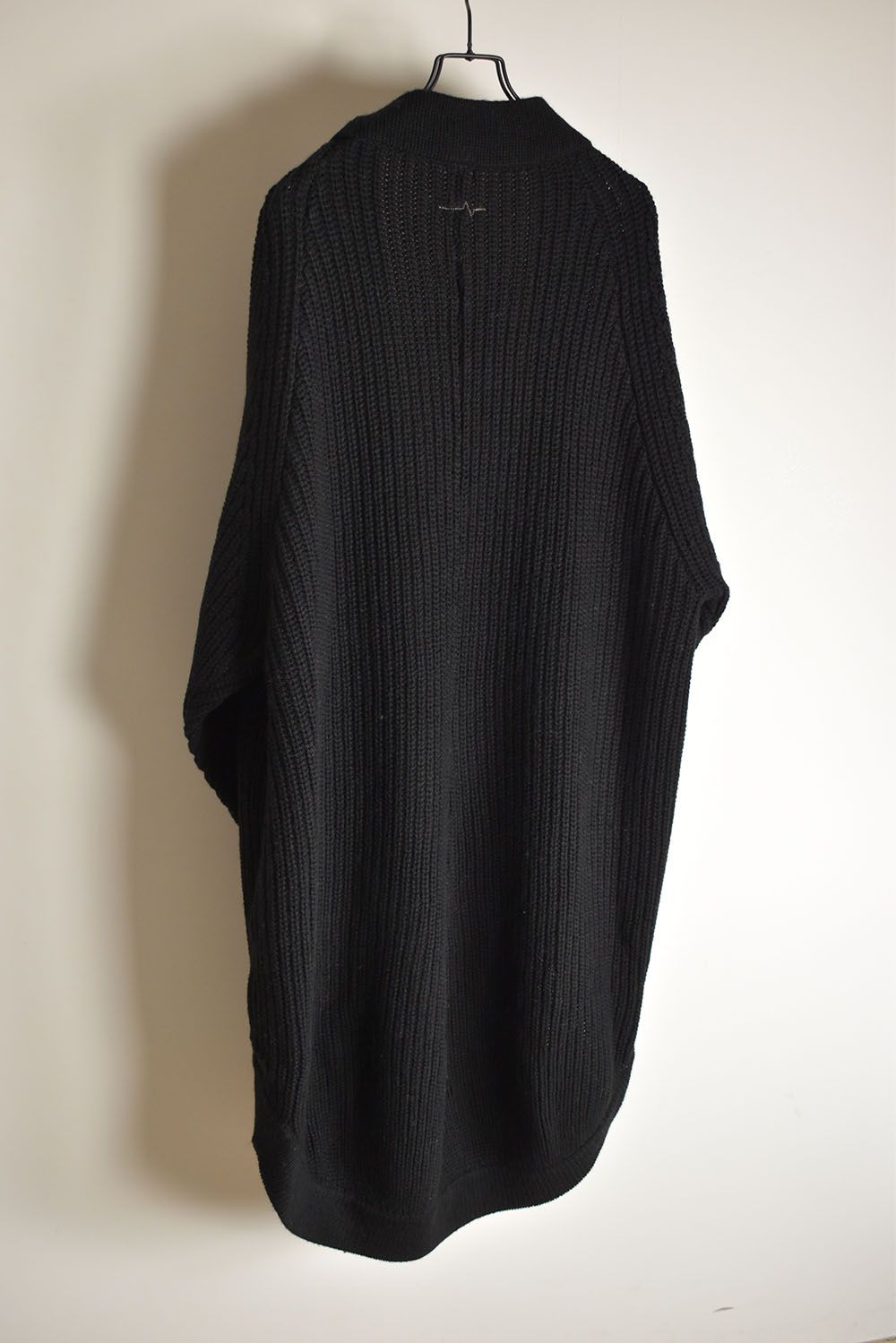 Knit Long Cardigan"Black"/ニットロングカーディガン"ブラック"