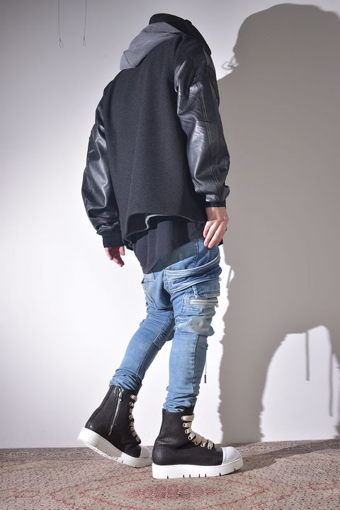 インディゴ × ピグメントグレー