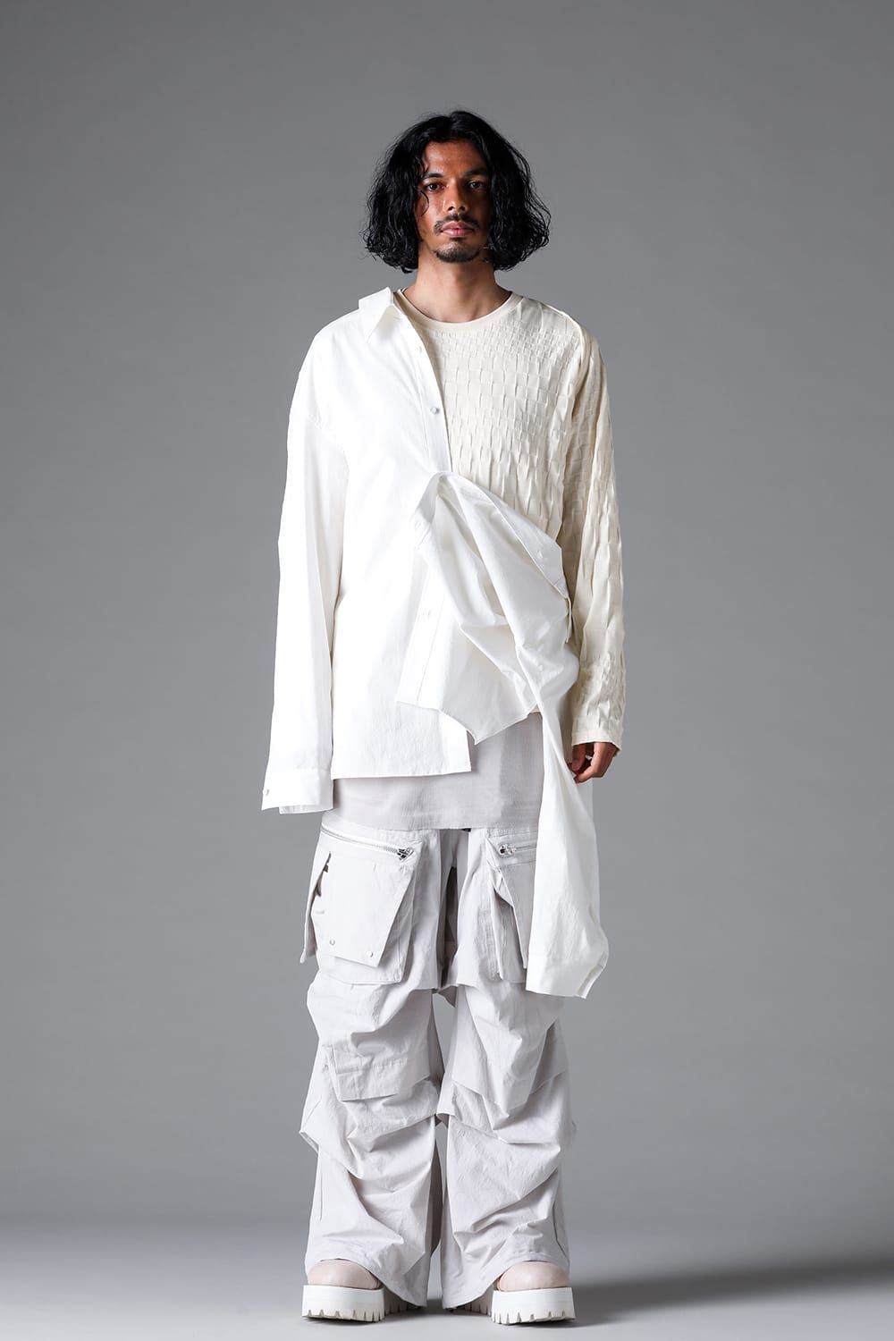 《2026SS先行予約》Back Face Shirts"Black / White /Stone" / バックフェイスシャツ"ブラック/ホワイト/ストーン"
