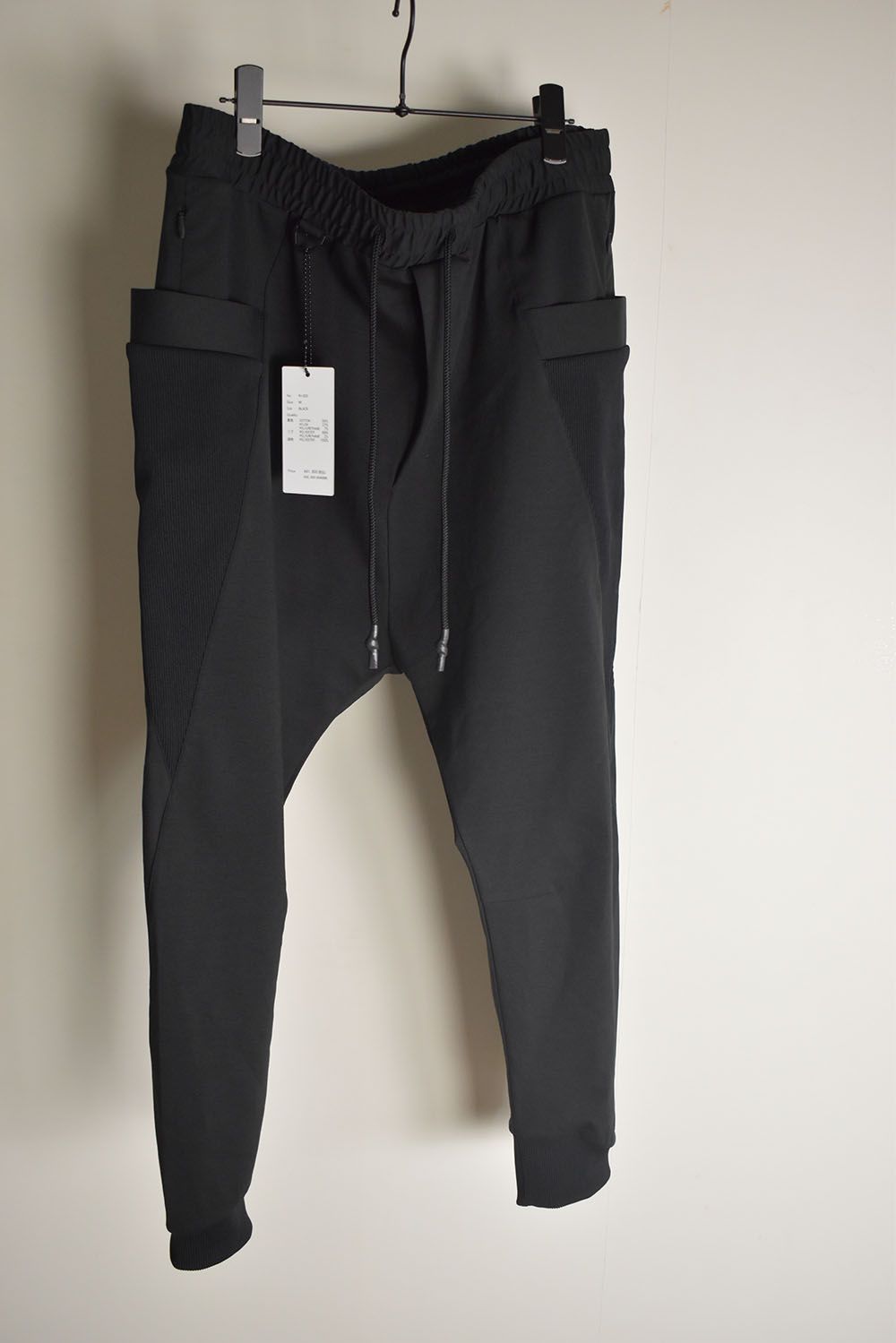 Jodhpur Jersey"Black" / ジョッパージャージー"ブラック"