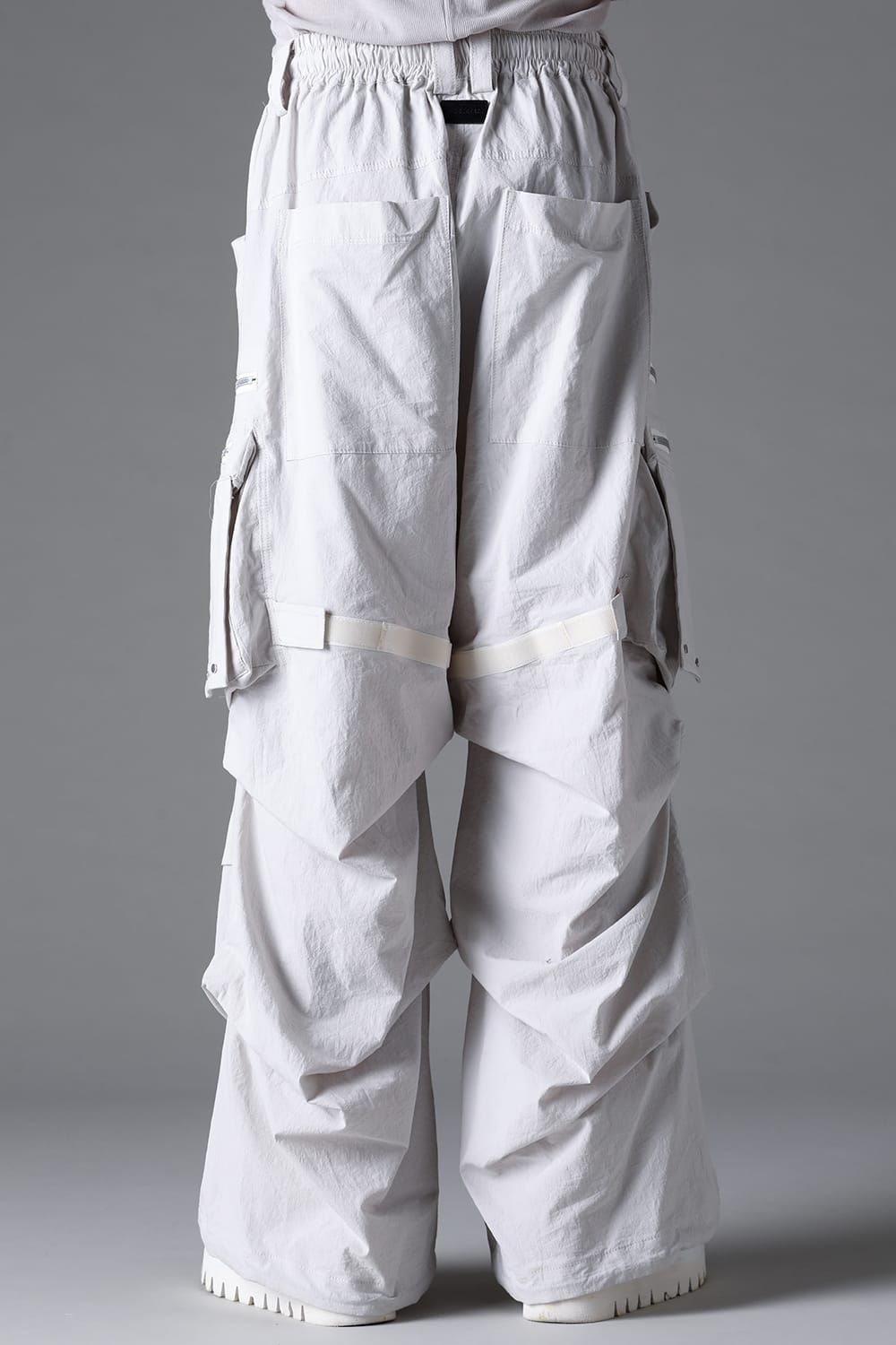 《2026SS先行予約》Cargo Tuck Wide Pants"Black / White /Stone" / カーゴタックワイドパンツ"ブラック/ホワイト/ストーン"