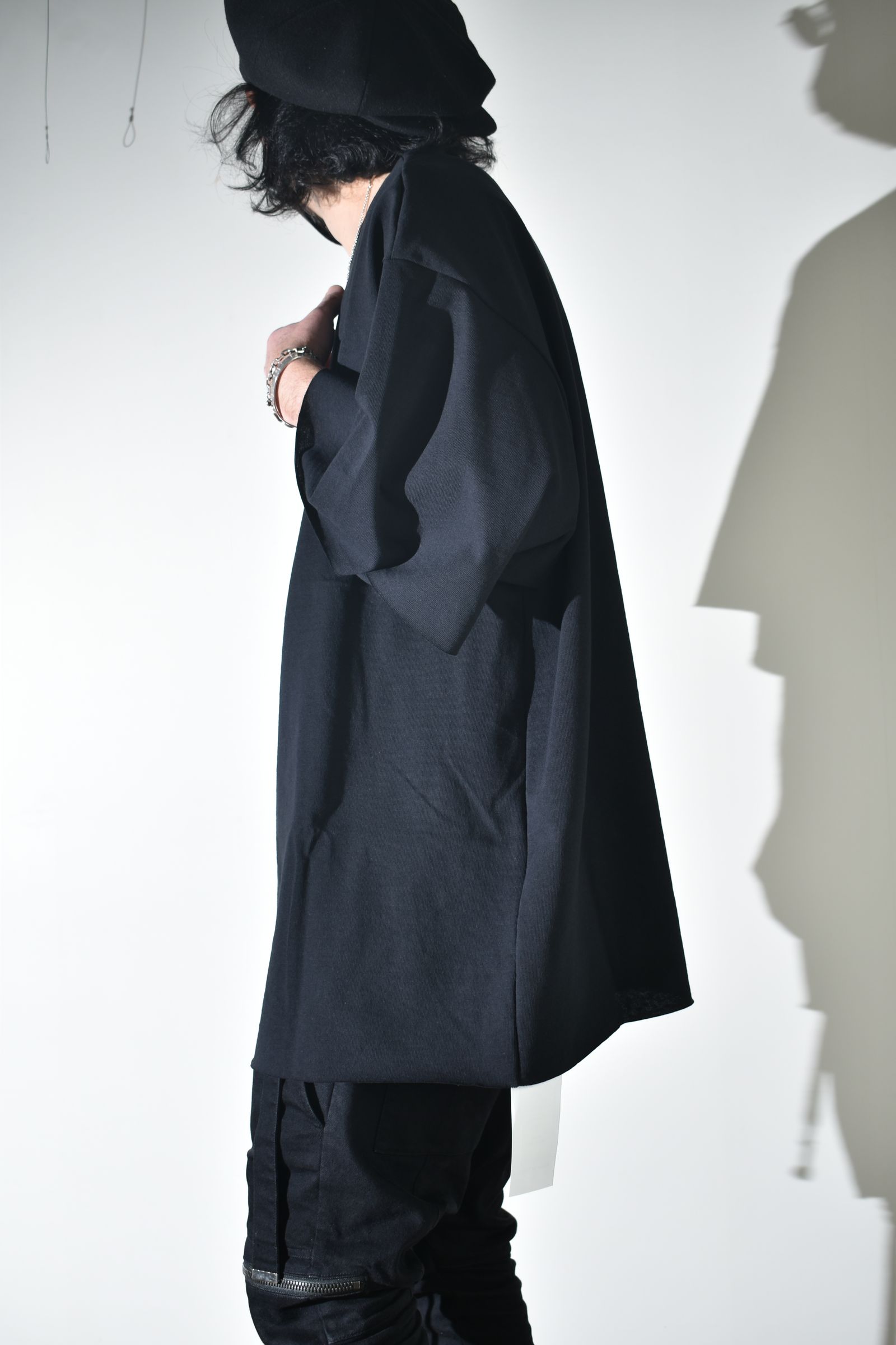 Oversized Cut & Sewn Tee"Black" / オーバーサイズカットソー"ブラック"