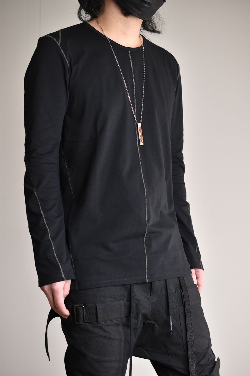 Soft Cottn Jersey Long Sleeve Tee"Black"/30-ソフトコットンジャージーロングスリーブTシャツ"ブラック"